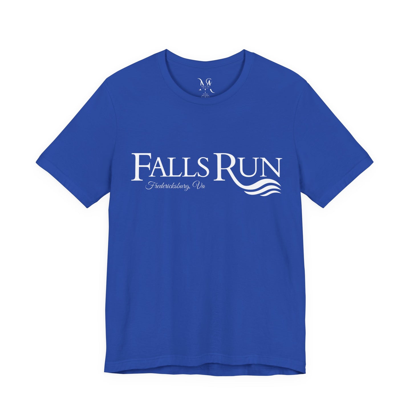 Unisex Tee Community Activities (Front Logo & Back Design, Black & Blue)