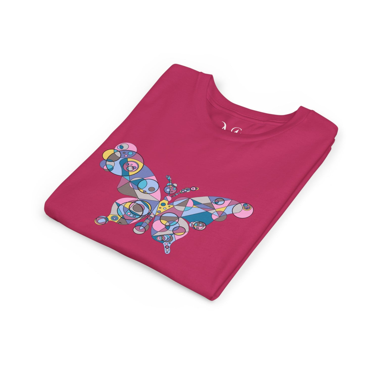 Youth Unisex Geometric Butterfly Tee - Ethereal Edition