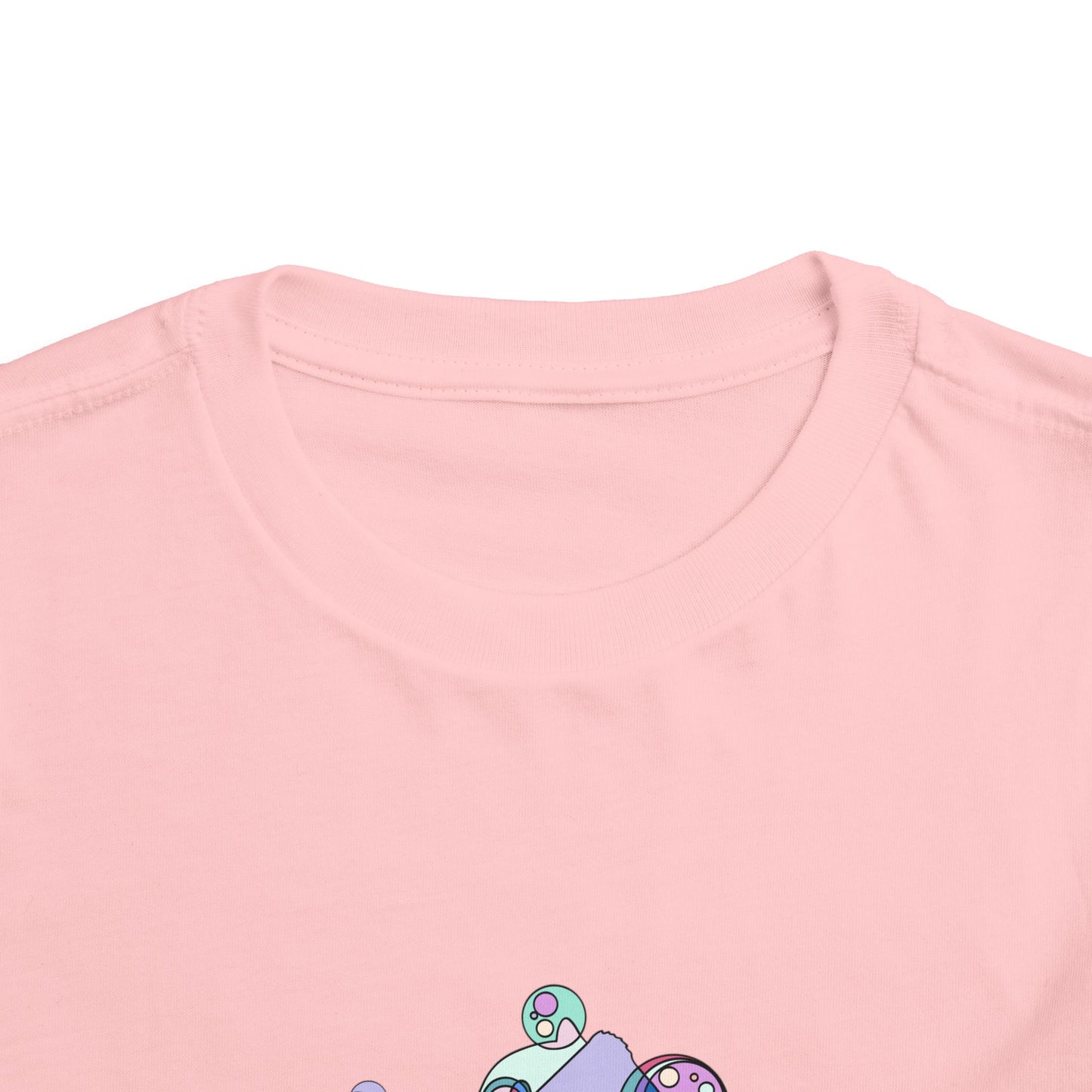 Toddler Unisex Geometric Panda Tee – Cosmic Bamboo Edition