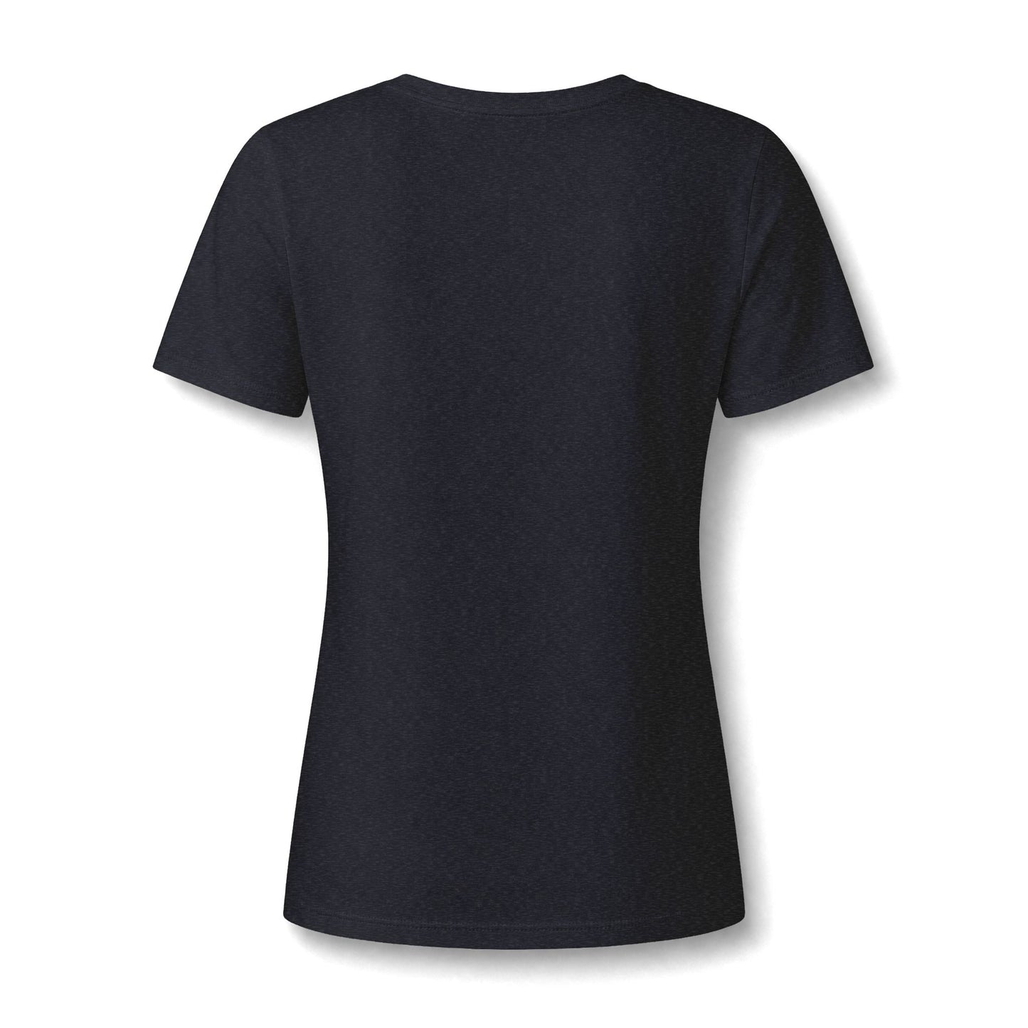 Women's V-Neck Tee Community Classic (Front Logo Only - Plain Back)