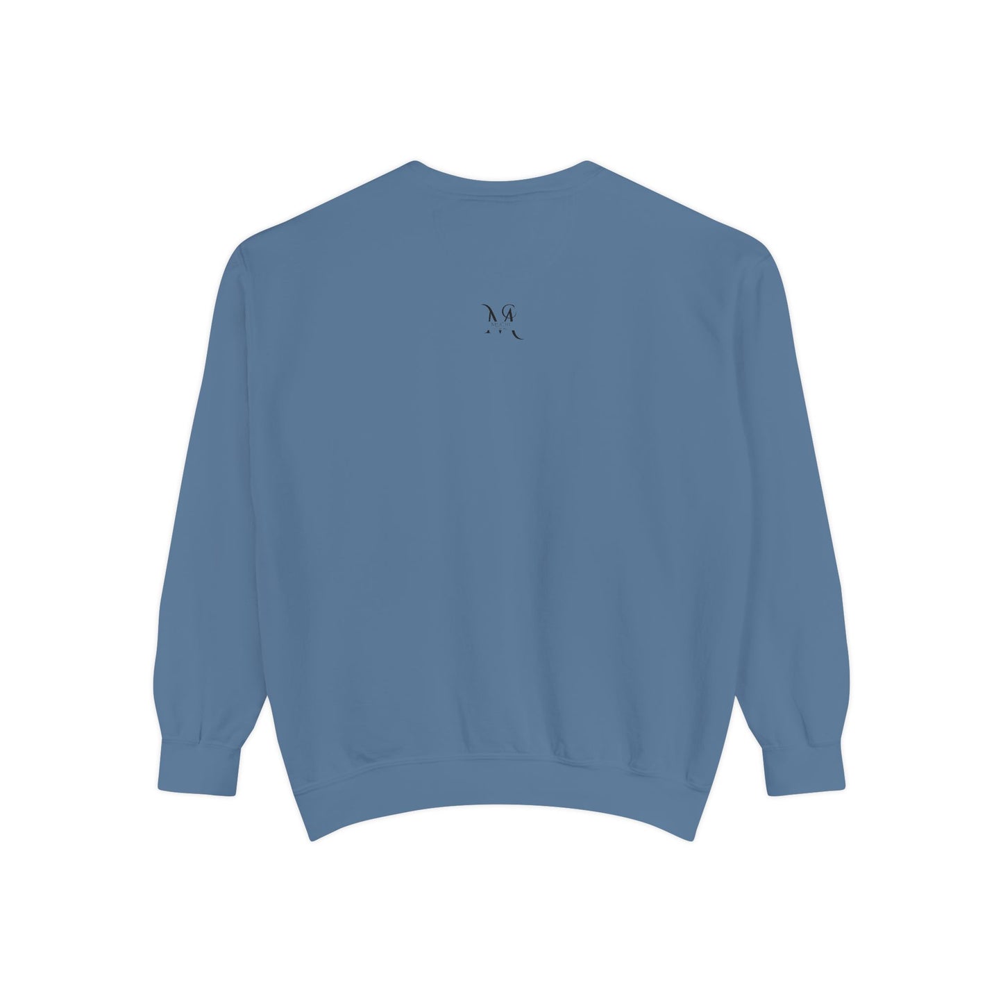 Artistic "Born To Be Wild But Only 'Til 9 PM" Unisex Garment-Dyed Sweatshirt