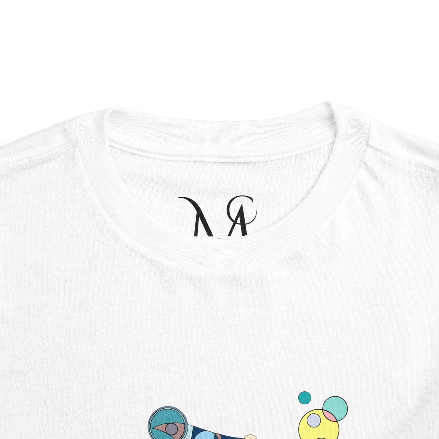 Toddler Unisex Geometric Dolphin Tee - Oceanic Wonder Edition