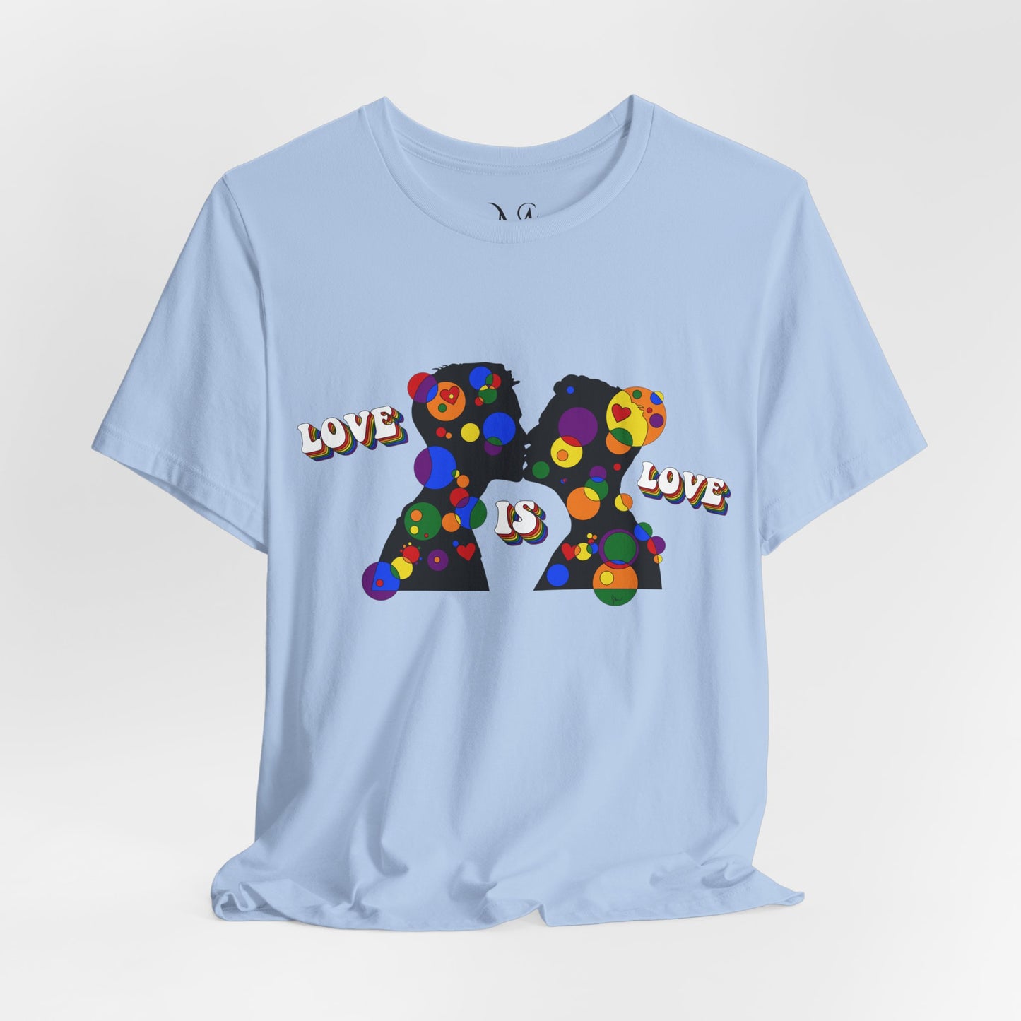Men’s Geometric Pride Tee - Love is Love Edition