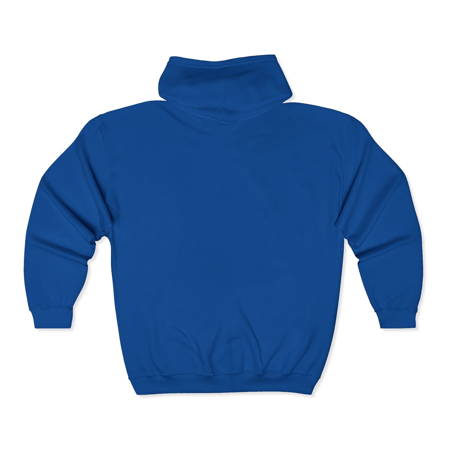 Full-Zip Hooded Sweatshirt Community Classic (Front Logo Only - Plain Back)
