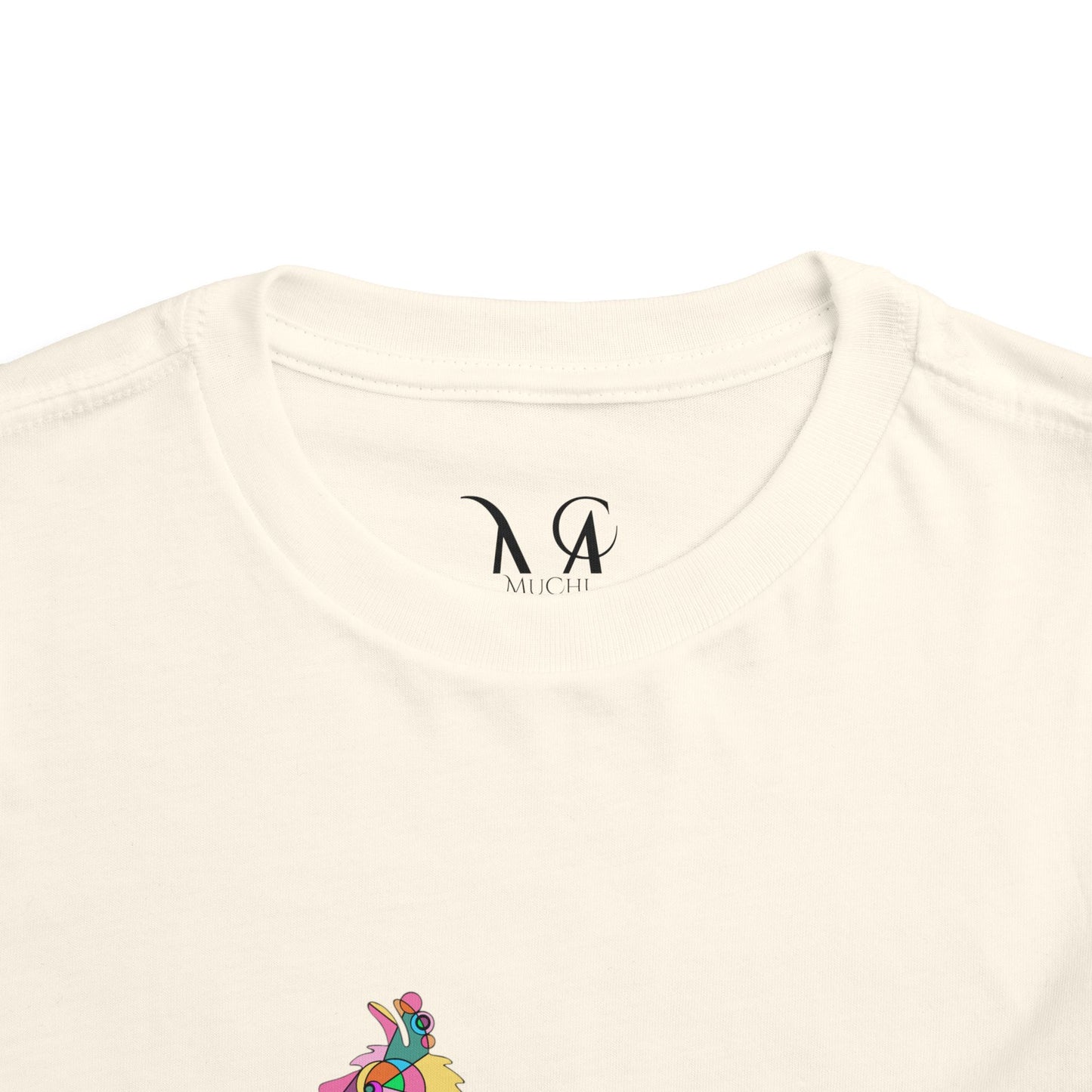 Toddler Unisex Geometric Llama Tee - Andean Joy Edition