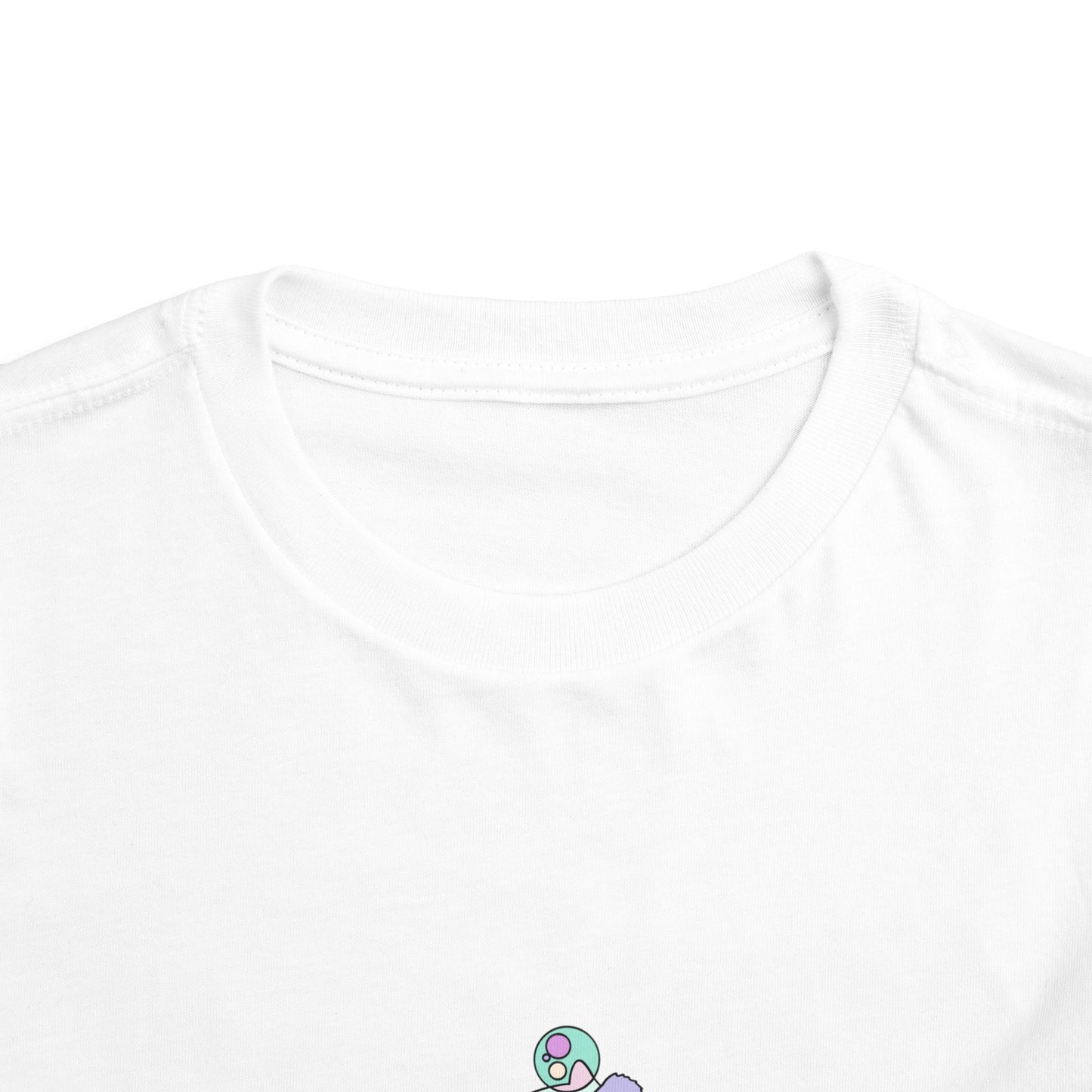 Toddler Unisex Geometric Panda Tee – Cosmic Bamboo Edition