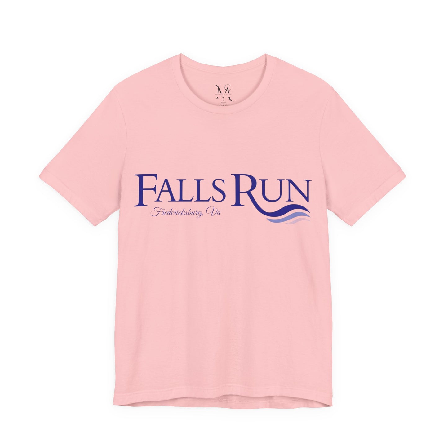 Falls Run – Community Activities Unisex Tee (White & Pink)