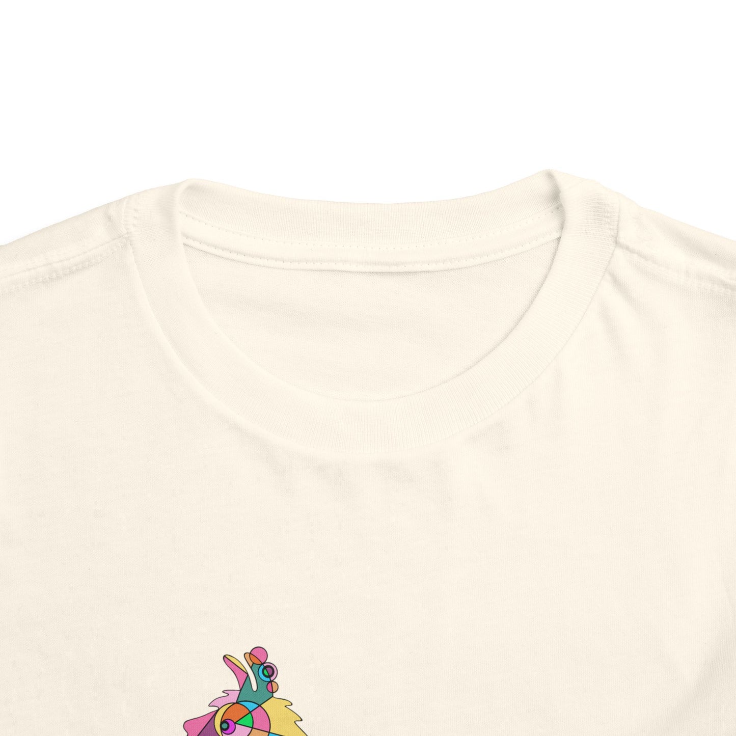 Toddler Unisex Geometric Llama Tee - Andean Joy Edition