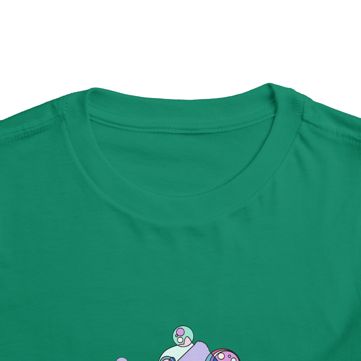 Toddler Unisex Geometric Panda Tee – Cosmic Bamboo Edition