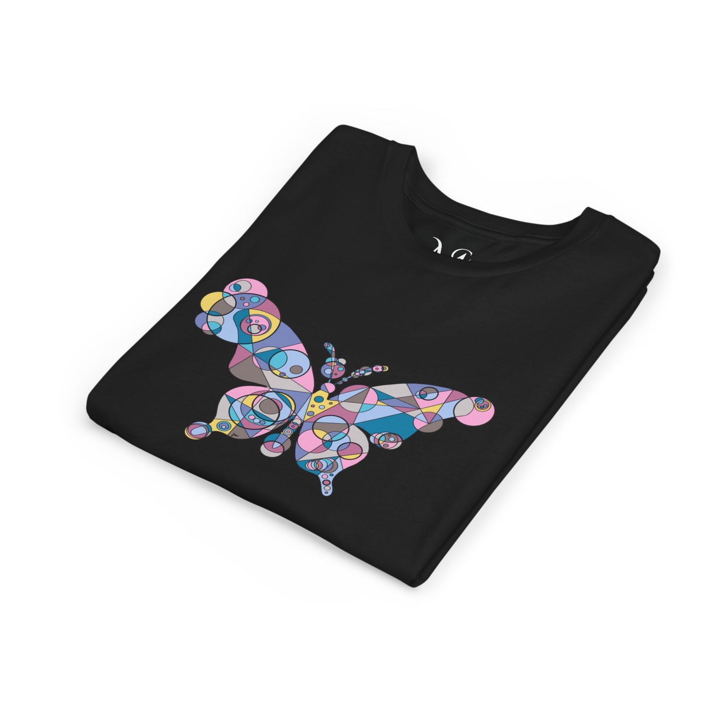Youth Unisex Geometric Butterfly Tee - Ethereal Edition