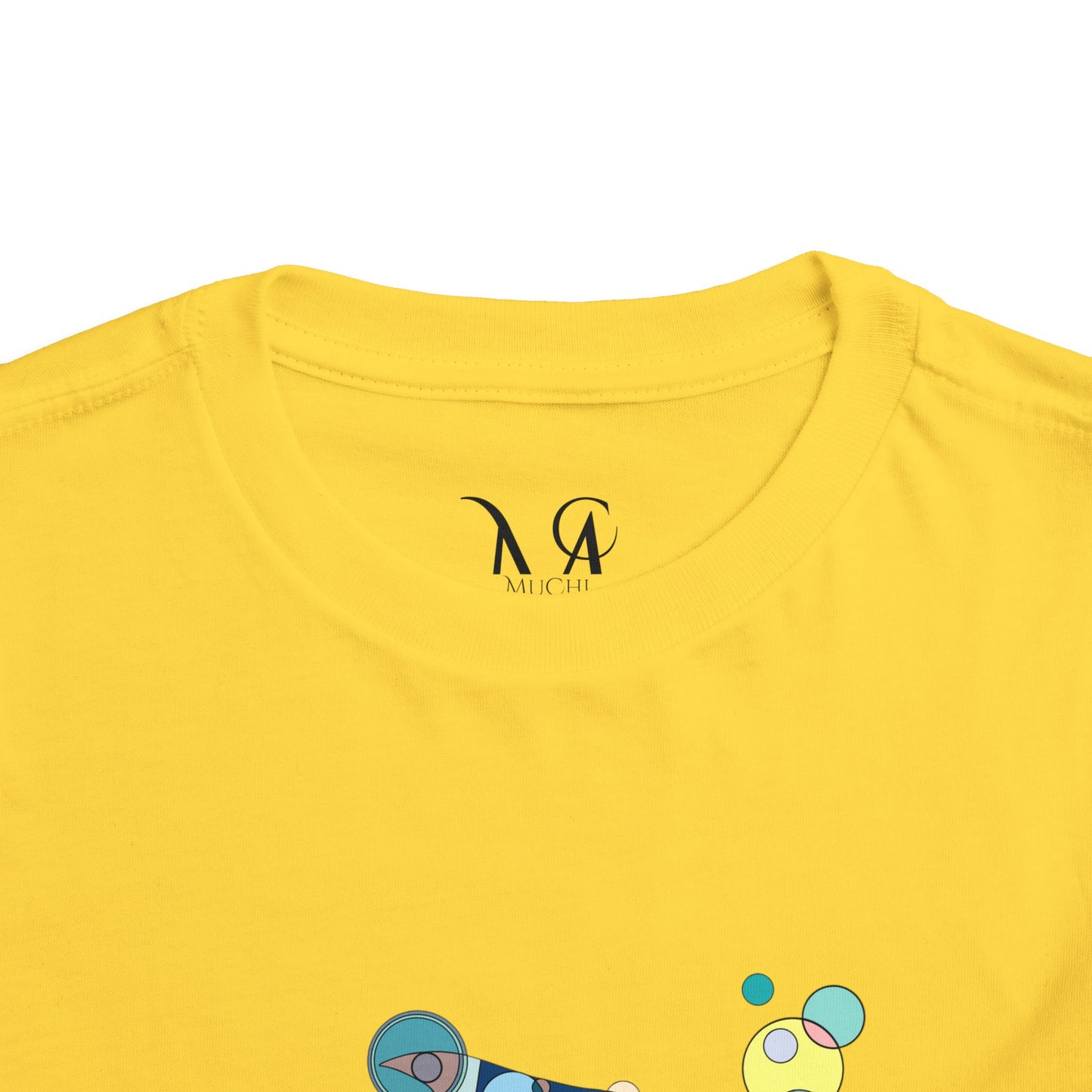 Toddler Unisex Geometric Dolphin Tee - Oceanic Wonder Edition