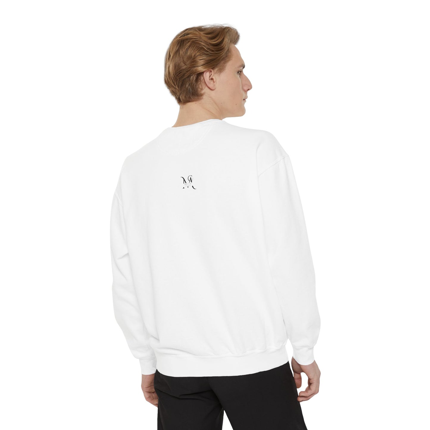 Artistic "Wonderfull Day" Unisex Garment-Dyed Sweatshirt