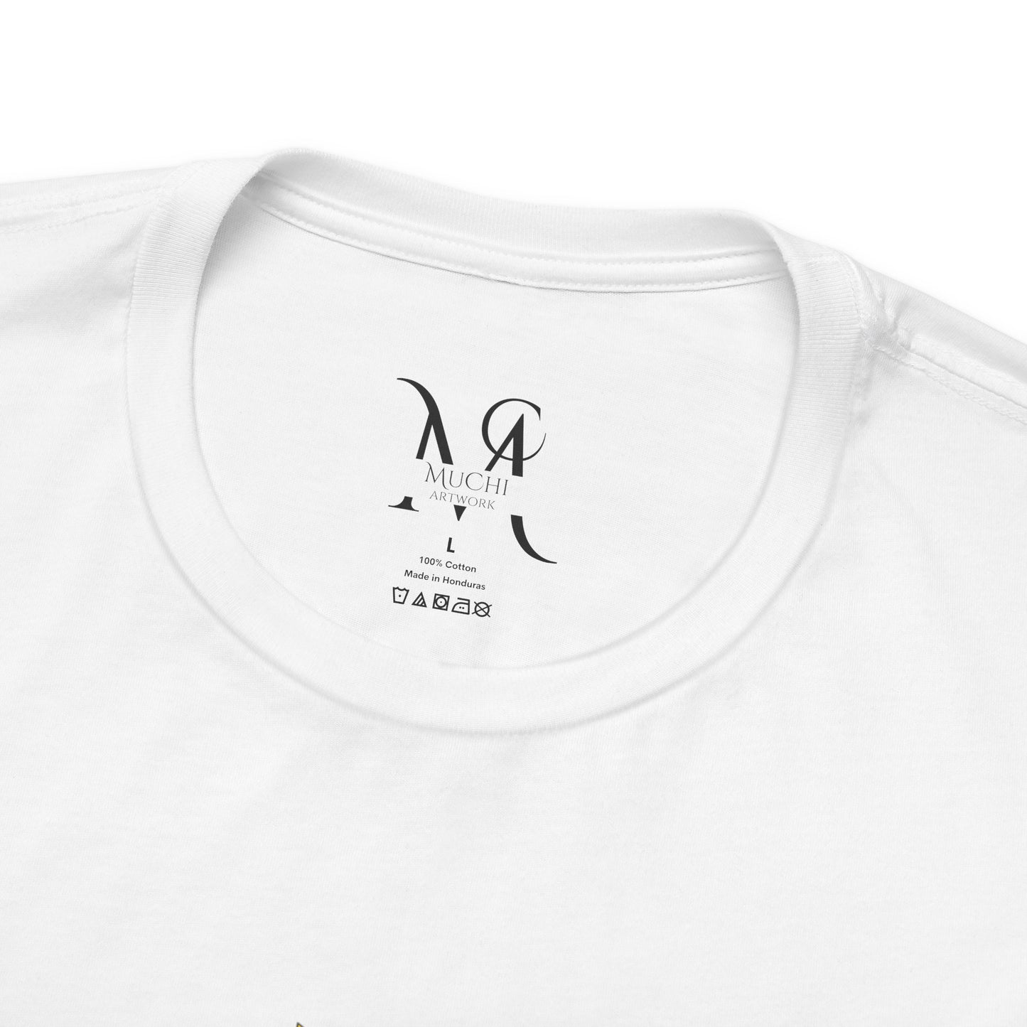 Unisex Geometric Monkey Tee - Cosmic Edition