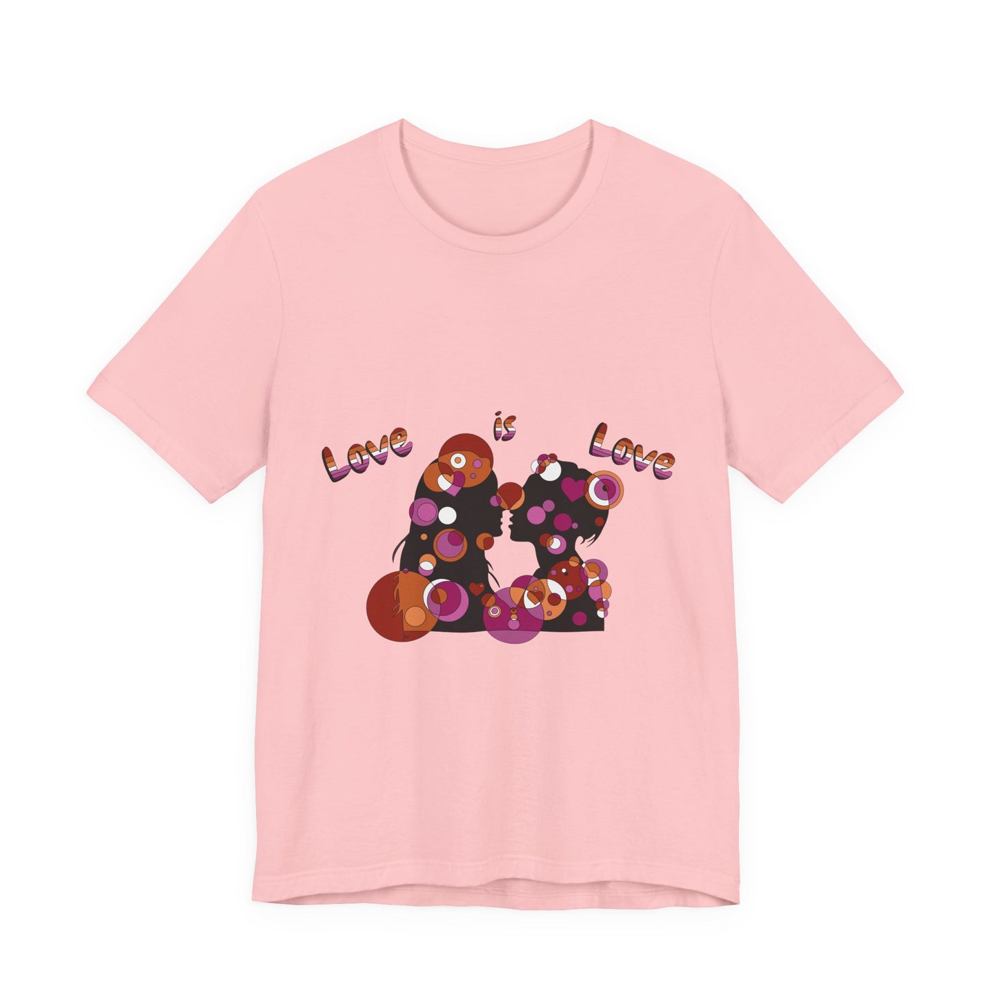 Women’s Geometric Pride Tee - Love is Love Edition