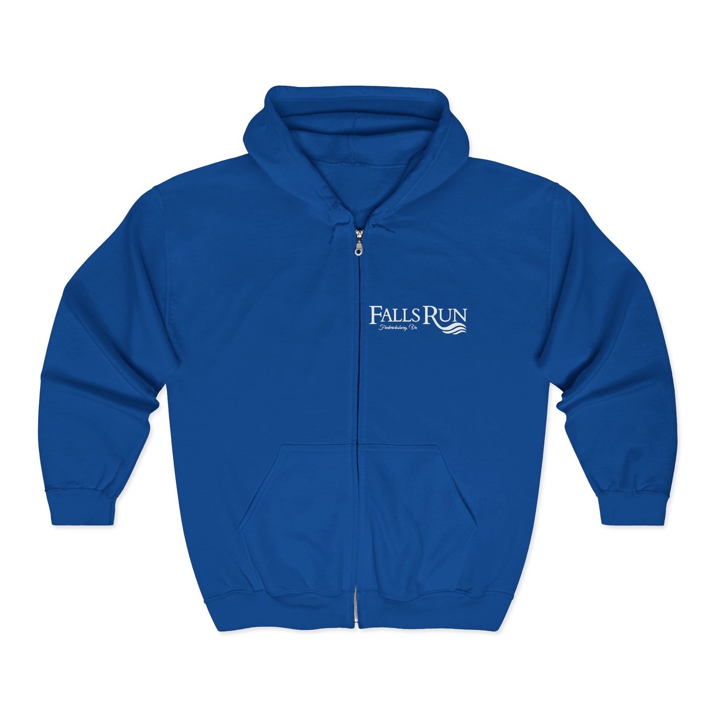Full-Zip Hooded Sweatshirt Community Classic (Front Logo Only - Plain Back)