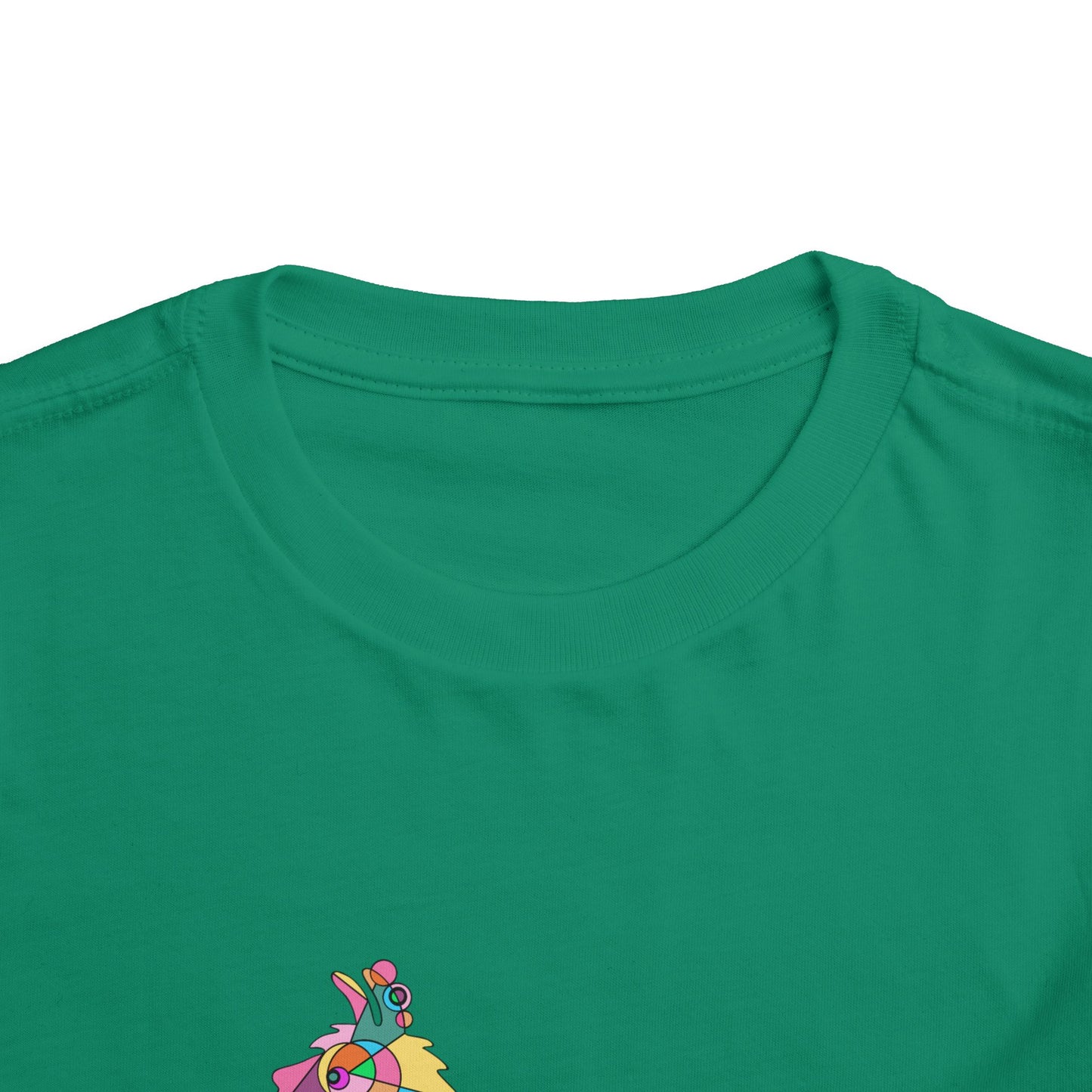 Toddler Unisex Geometric Llama Tee - Andean Joy Edition