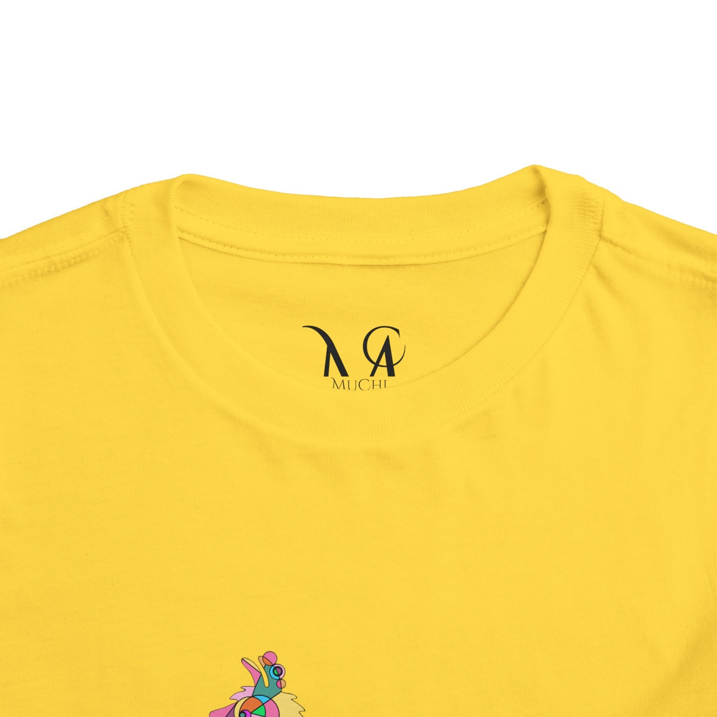 Toddler Unisex Geometric Llama Tee - Andean Joy Edition