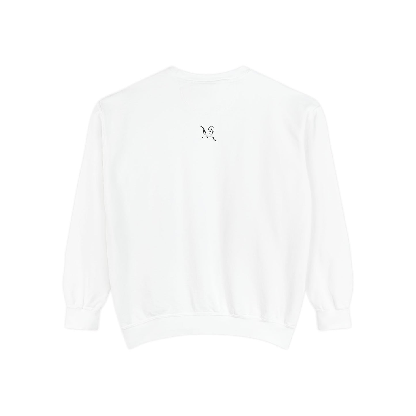 Artistic "Wonderfull Day" Unisex Garment-Dyed Sweatshirt