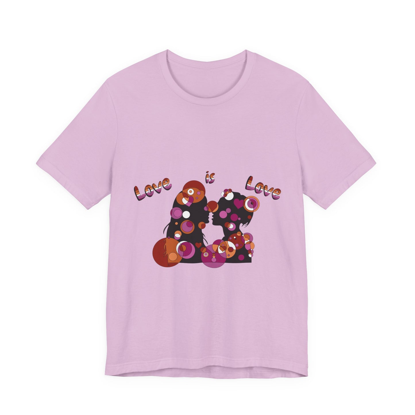 Women’s Geometric Pride Tee - Love is Love Edition