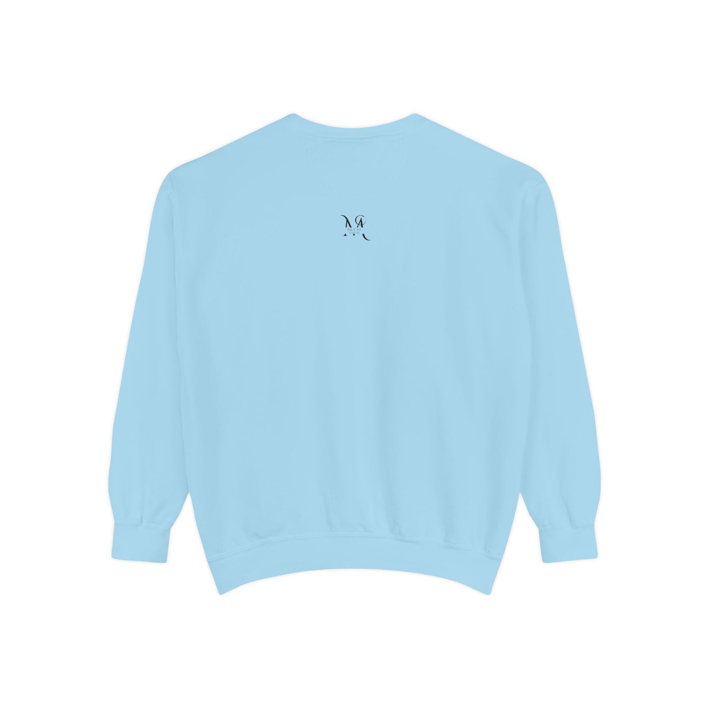 Artistic "Wonderfull Day" Unisex Garment-Dyed Sweatshirt