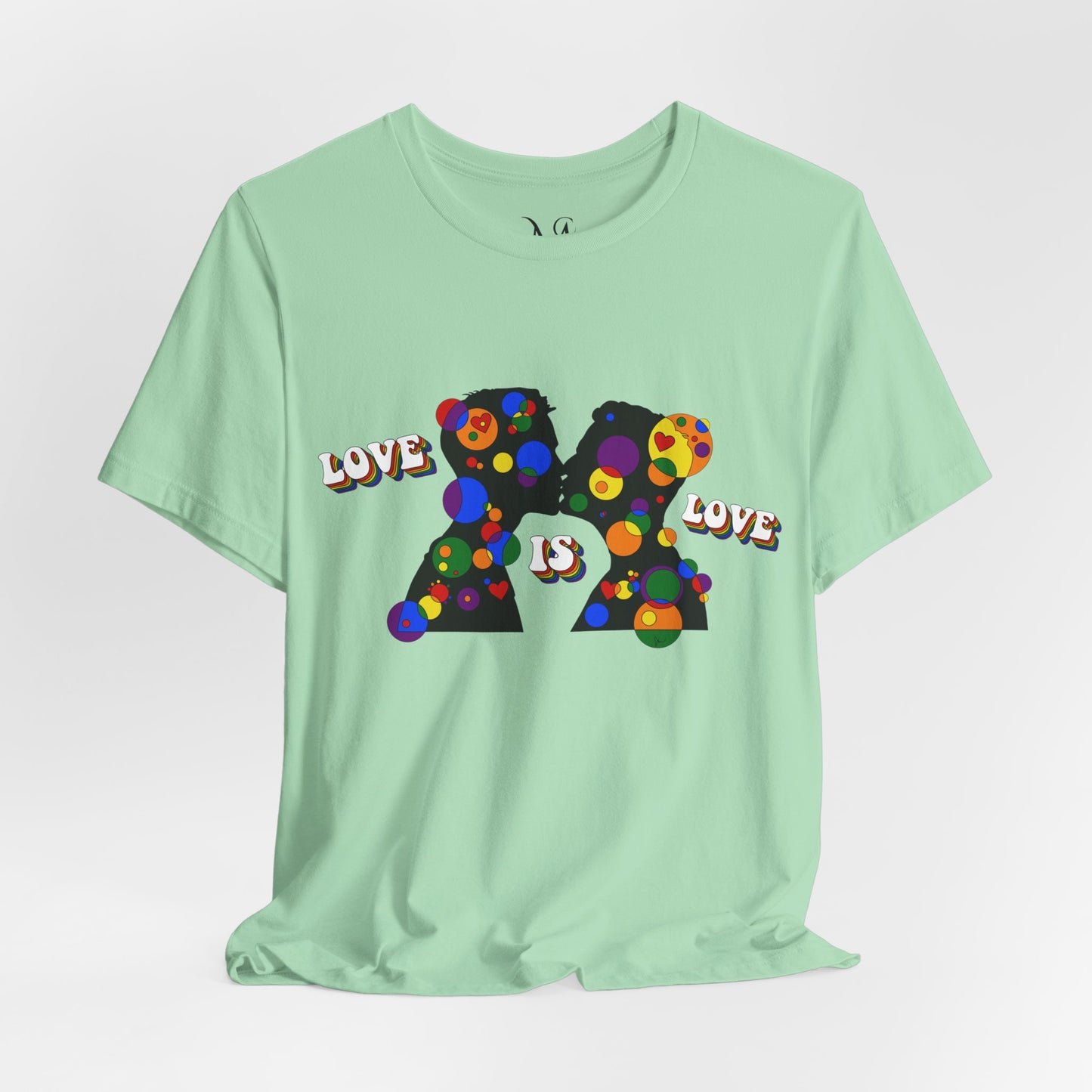 Men’s Geometric Pride Tee - Love is Love Edition