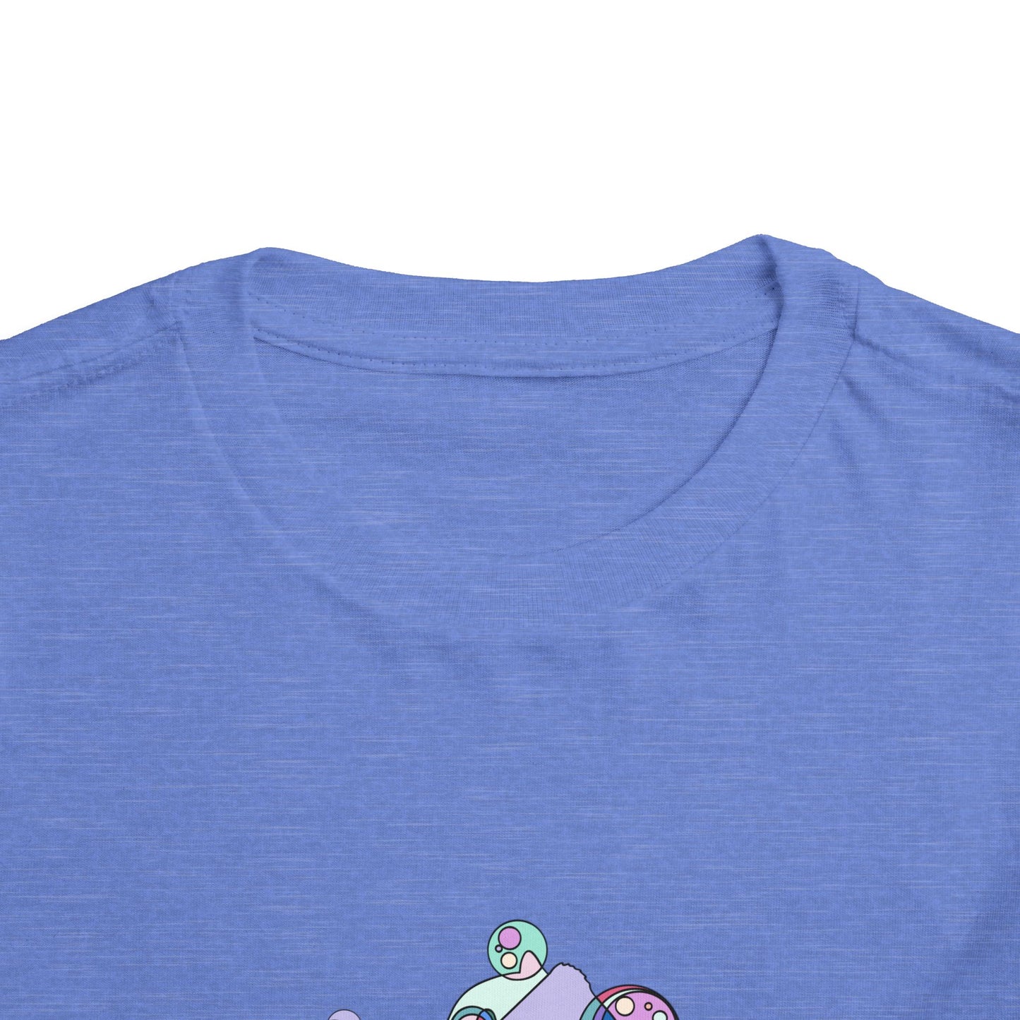 Toddler Unisex Geometric Panda Tee – Cosmic Bamboo Edition