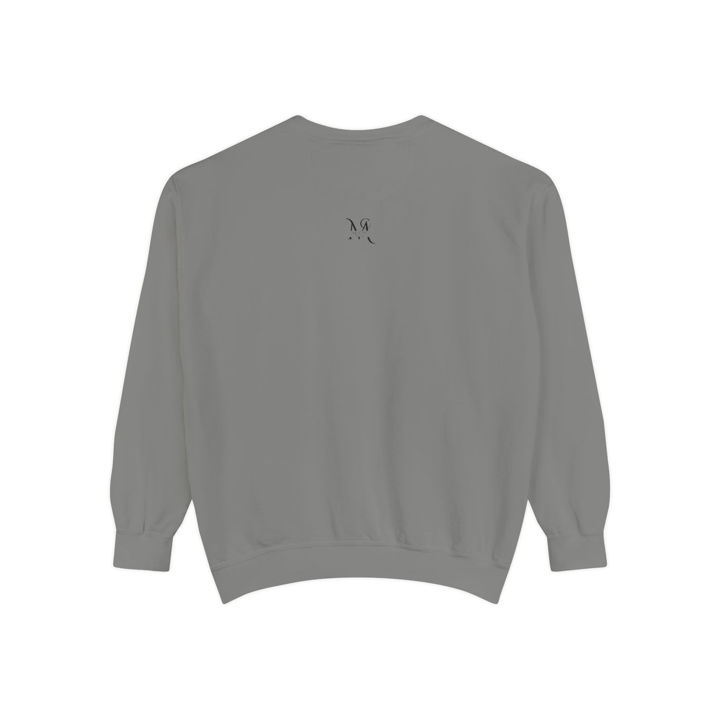 Artistic "Born To Be Wild But Only 'Til 9 PM" Unisex Garment-Dyed Sweatshirt