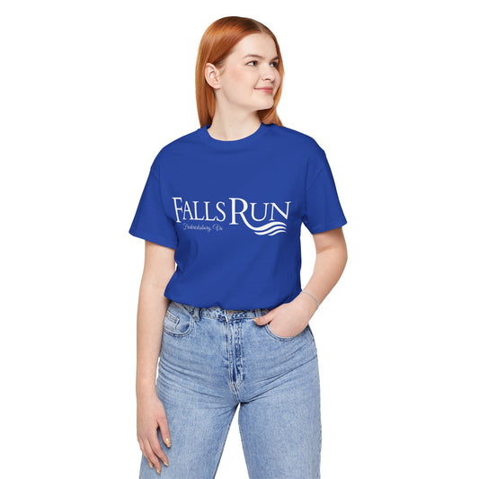 Unisex Tee Community Activities (Front Logo & Back Design, Black & Blue)