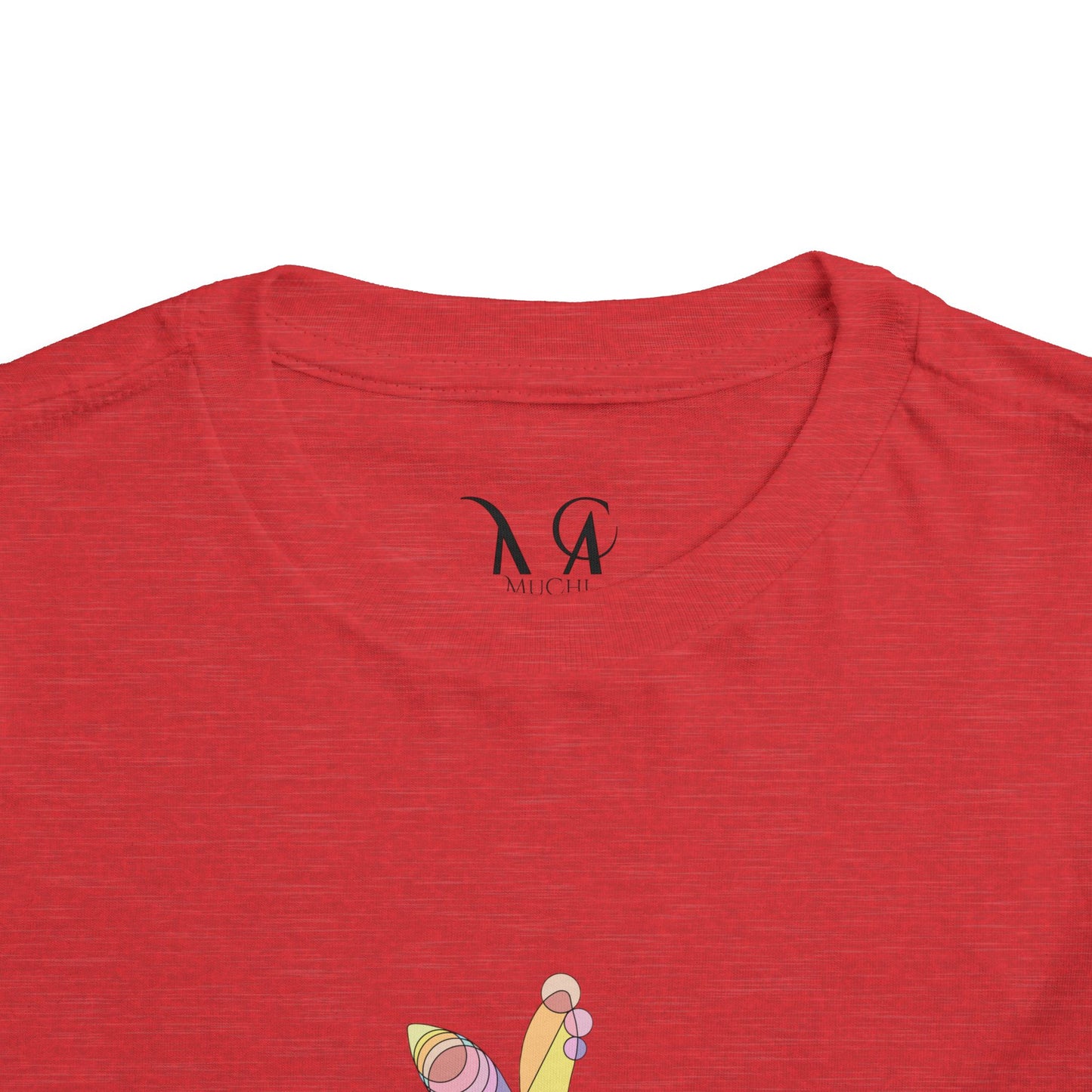 Toddler Unisex Geometric Bunny Tee - Pastel Wonder Edition