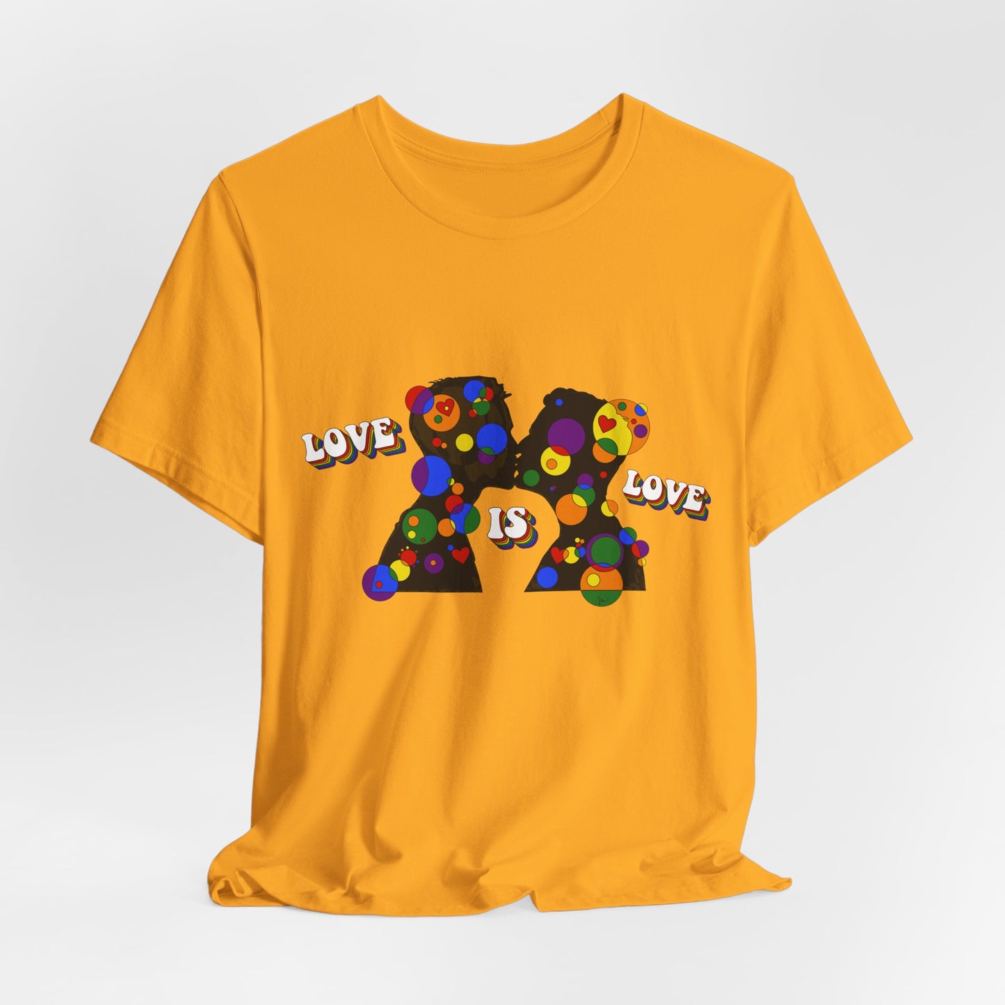 Men’s Geometric Pride Tee - Love is Love Edition