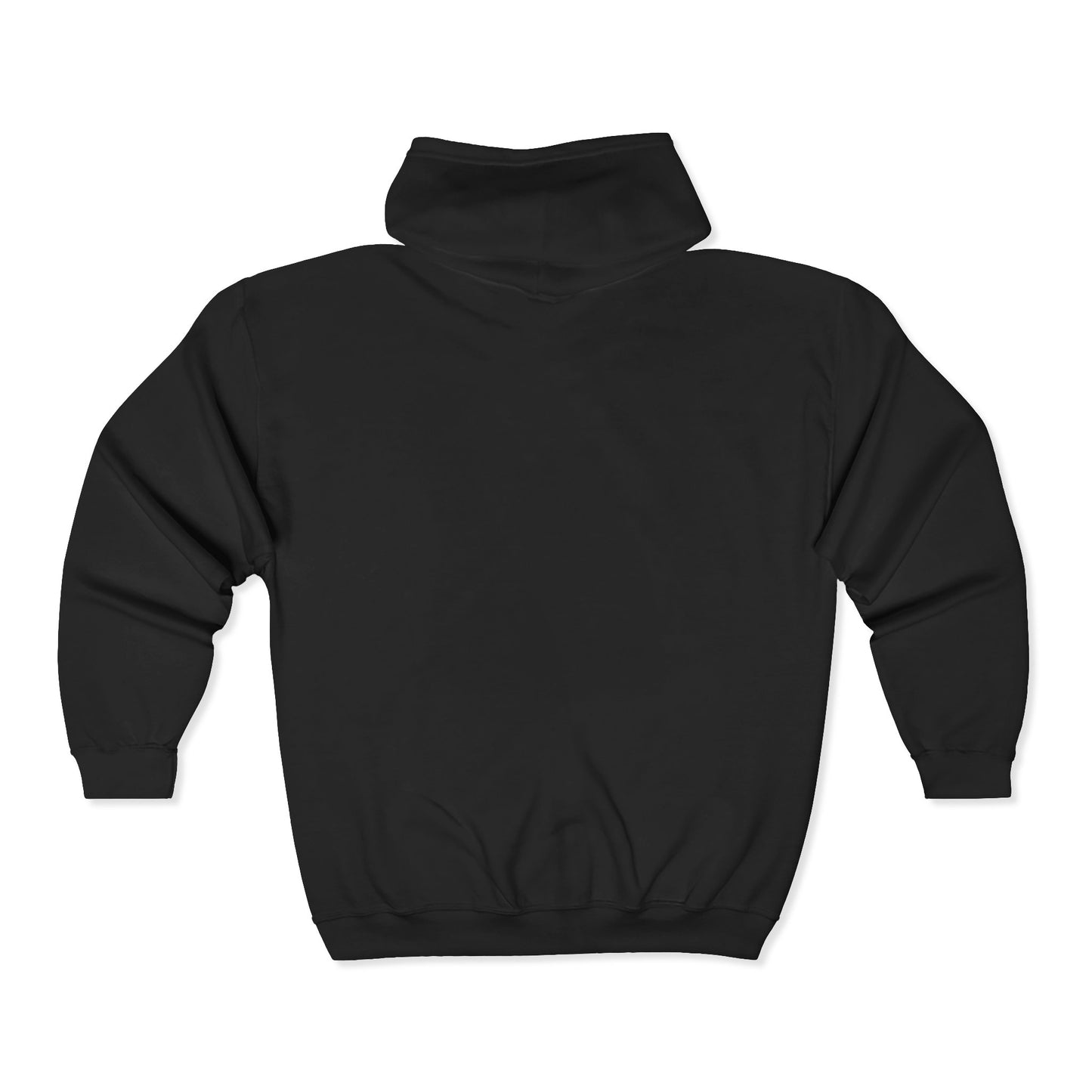 Full-Zip Hooded Sweatshirt Community Classic (Front Logo Only - Plain Back)