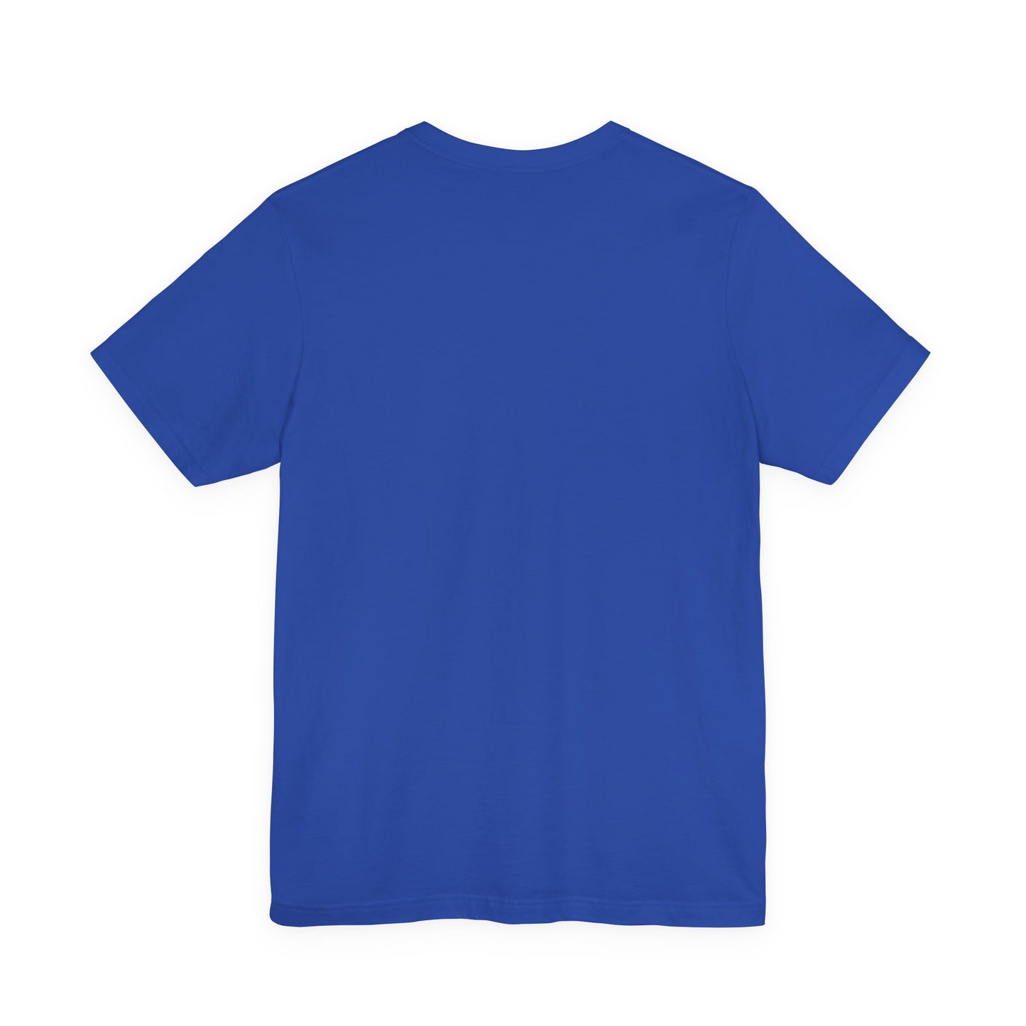 Unisex Tee Community Classic (Front Logo Only - Plain Back, Black & Blue)