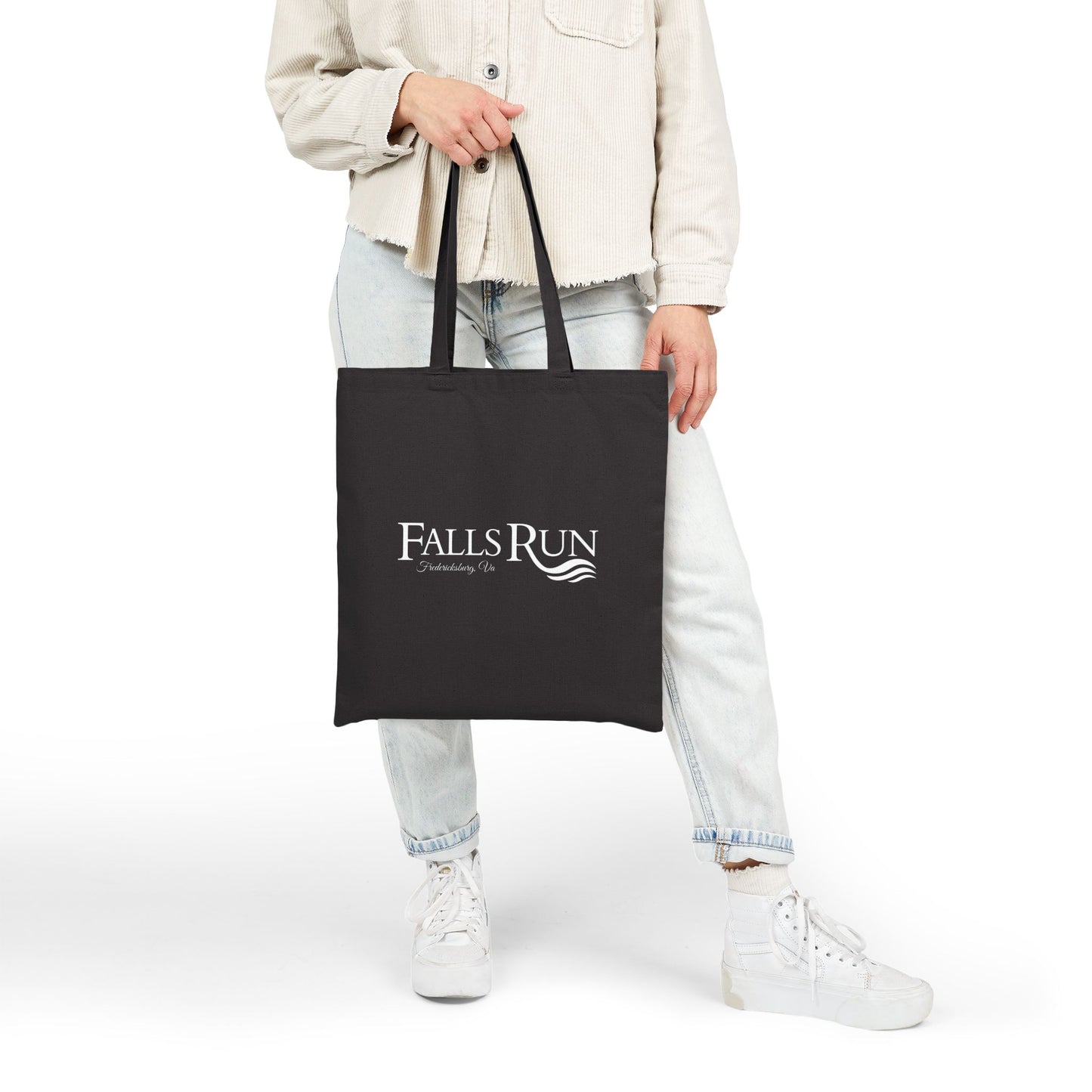 Cotton Canvas Tote Bag Community Classic (Front Logo Only - Plain Back)