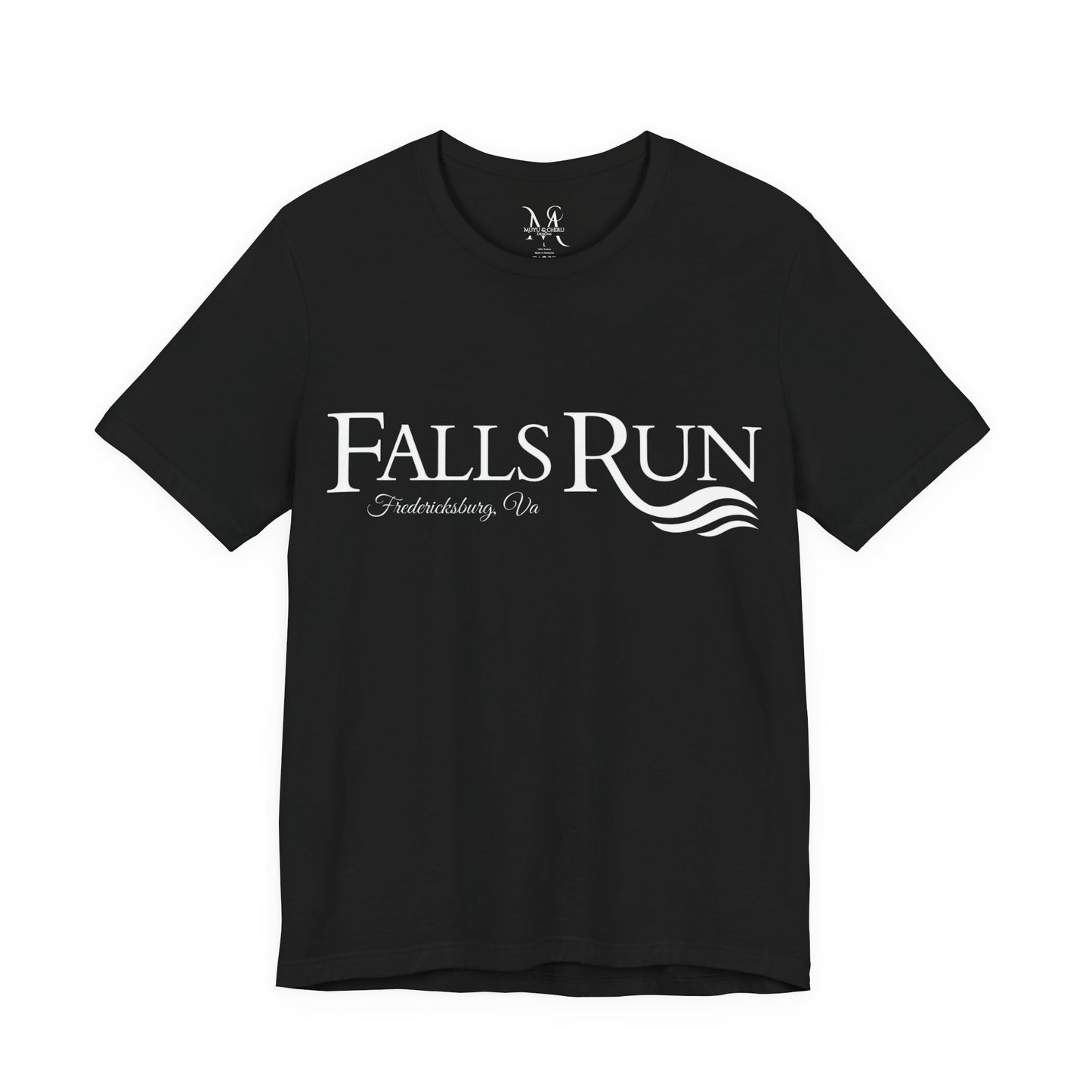 Falls Run – Community Activities Unisex Tee (True Royal & Black)