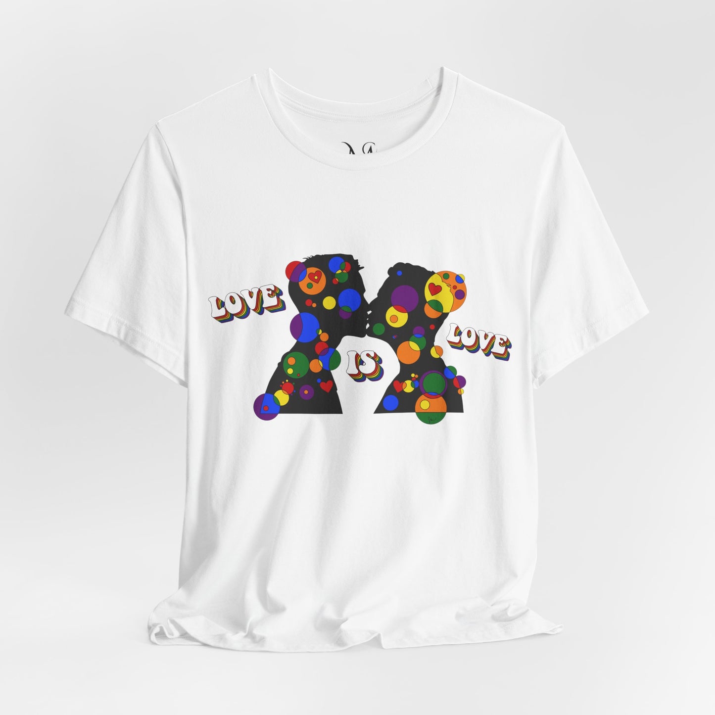 Men’s Geometric Pride Tee - Love is Love Edition