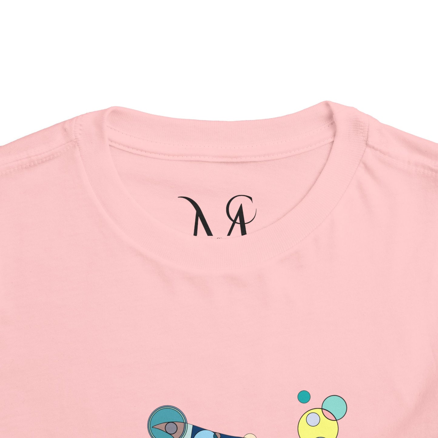 Toddler Unisex Geometric Dolphin Tee - Oceanic Wonder Edition