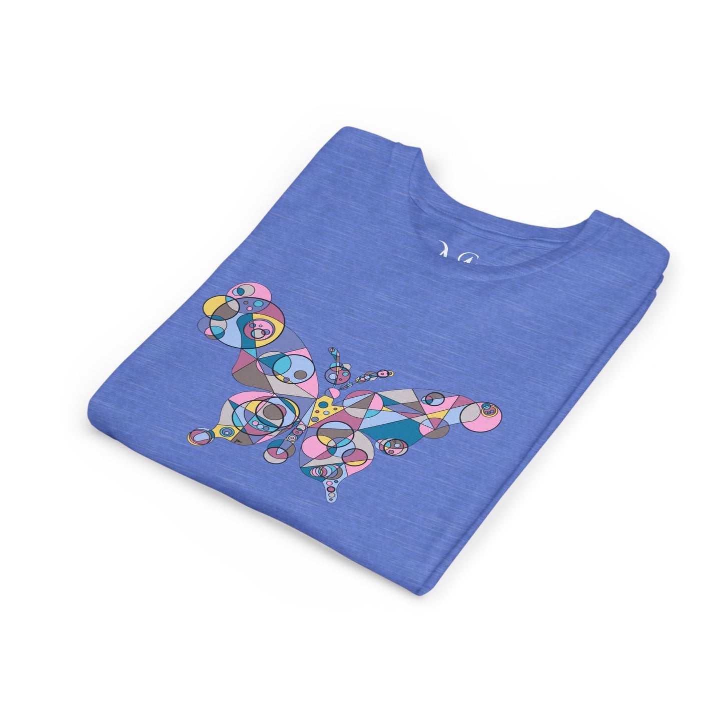 Youth Unisex Geometric Butterfly Tee - Ethereal Edition
