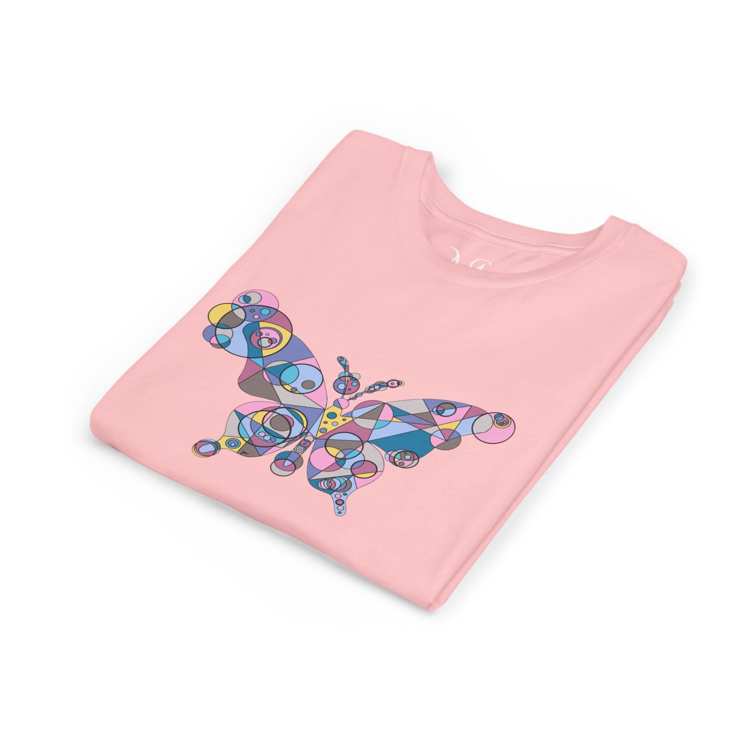 Youth Unisex Geometric Butterfly Tee - Ethereal Edition