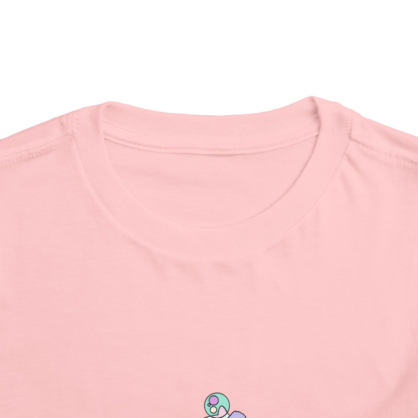 Toddler Unisex Geometric Panda Tee – Cosmic Bamboo Edition