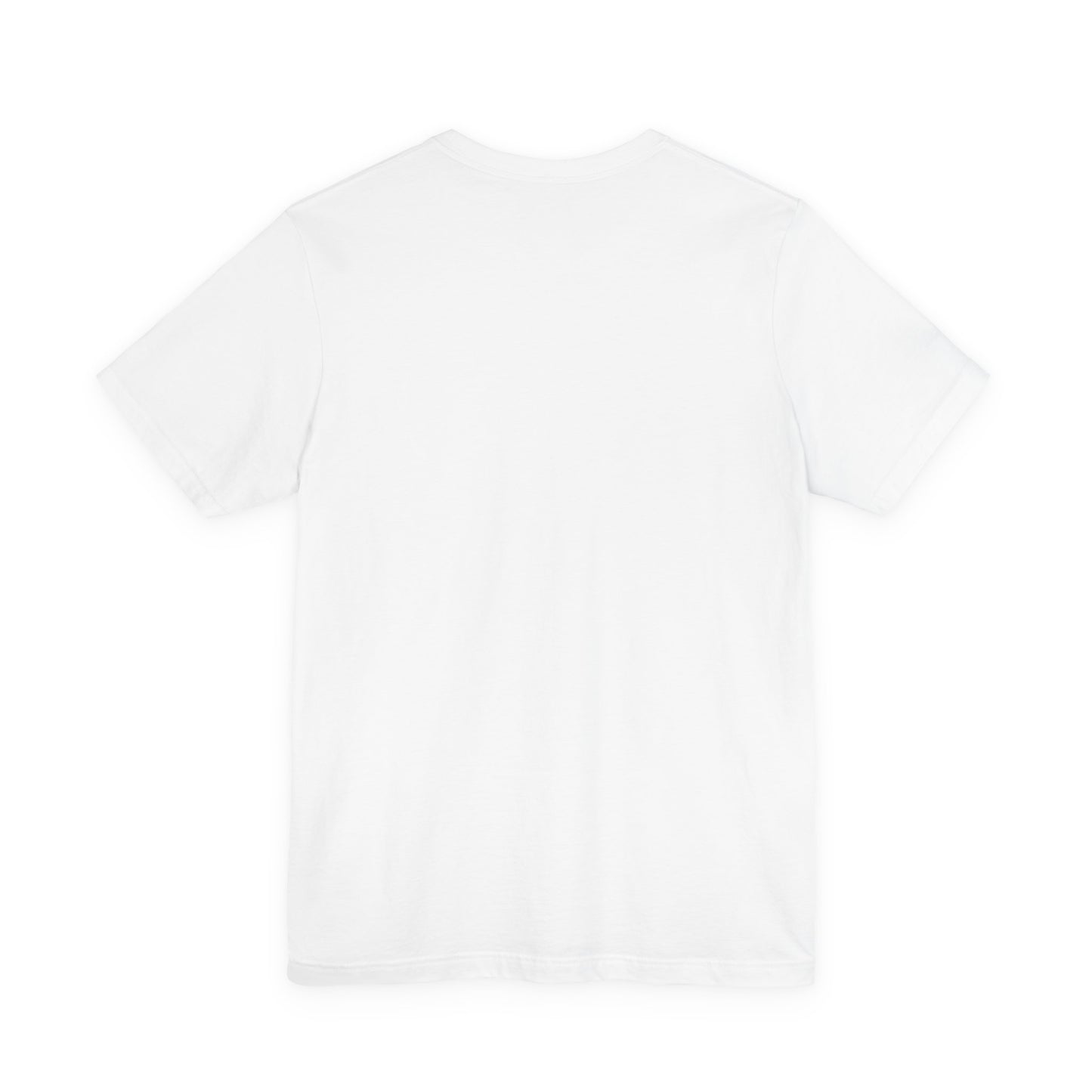 Unisex Tee Community Classic (Front Logo Only - Plain Back, White & Pink)