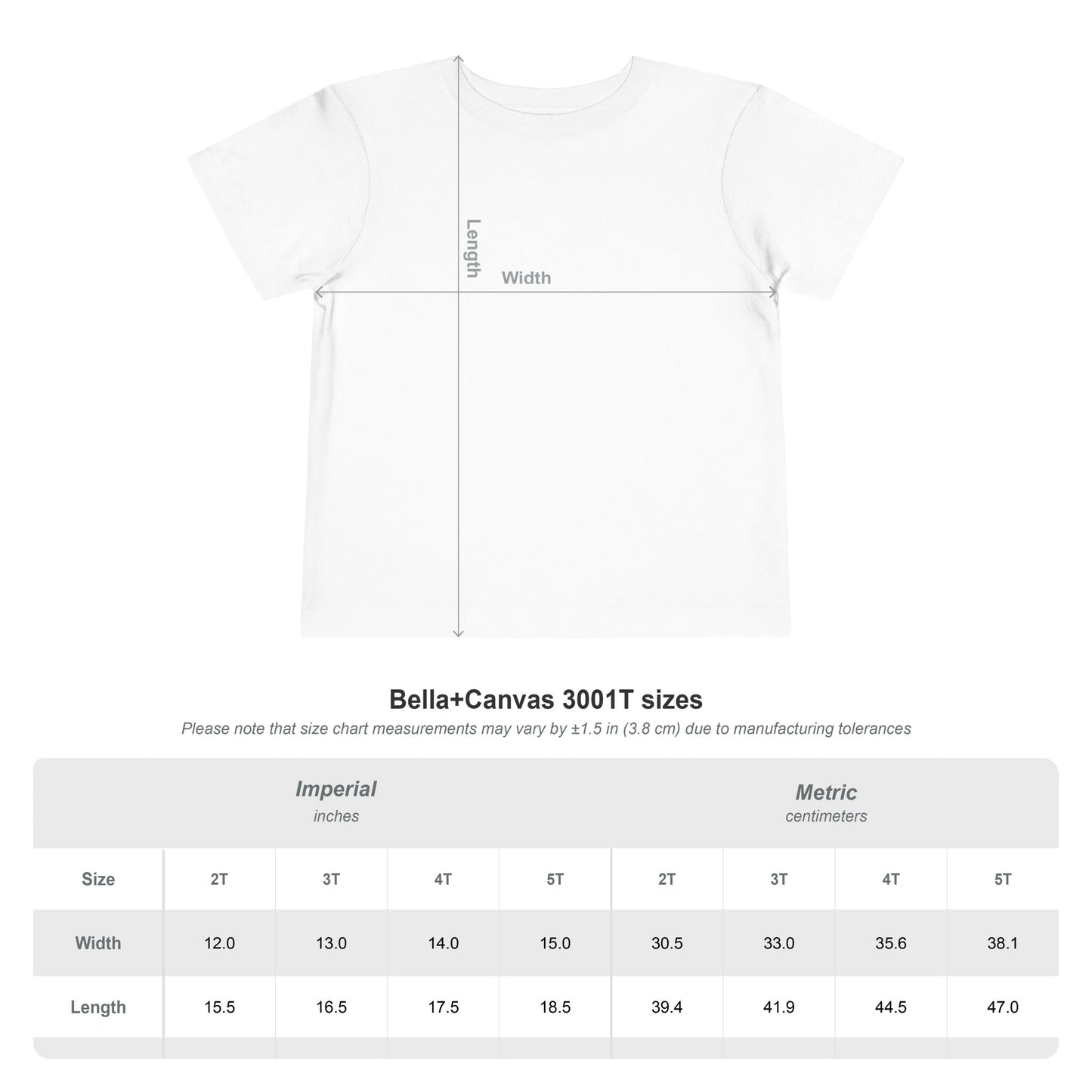 Toddler Unisex Geometric Bear Tee - Follow Mommy Edition