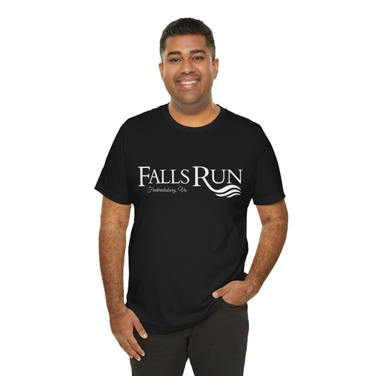 Unisex Tee Community Classic (Front Logo Only - Plain Back, Black & Blue)