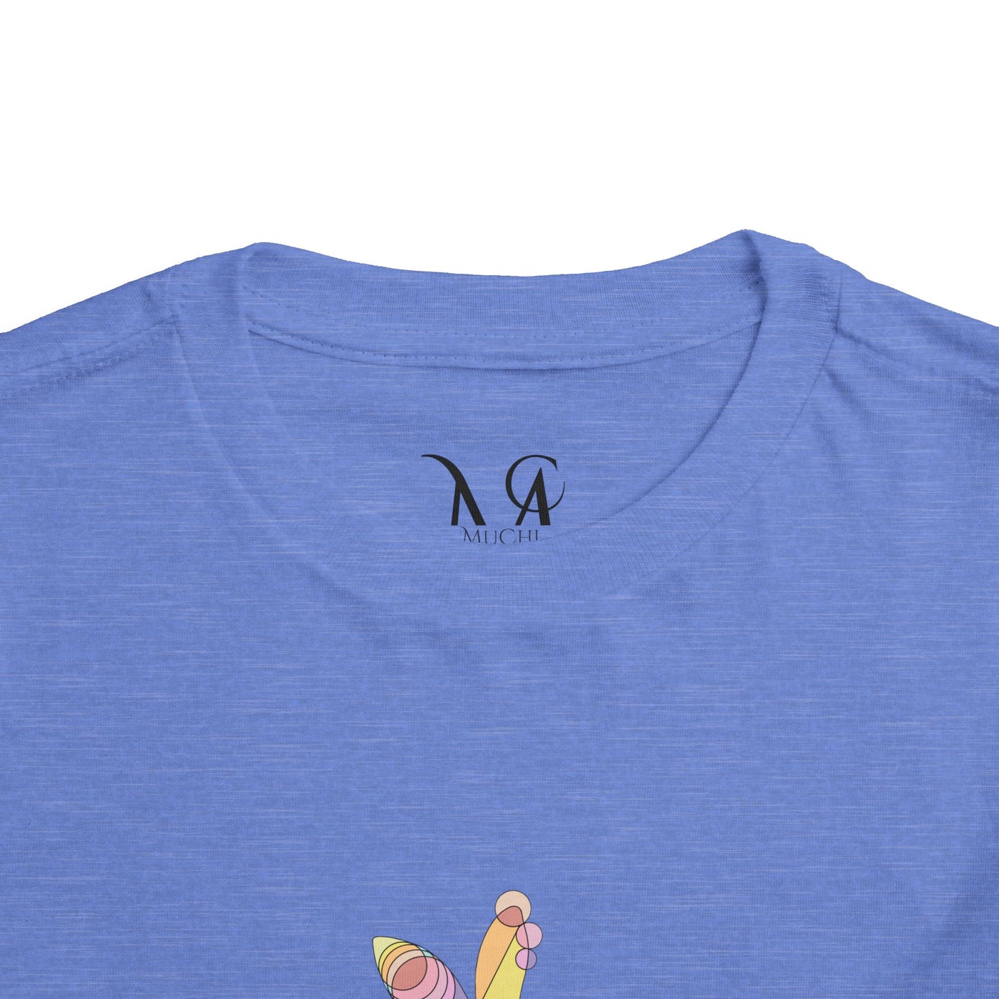 Toddler Unisex Geometric Bunny Tee - Pastel Wonder Edition
