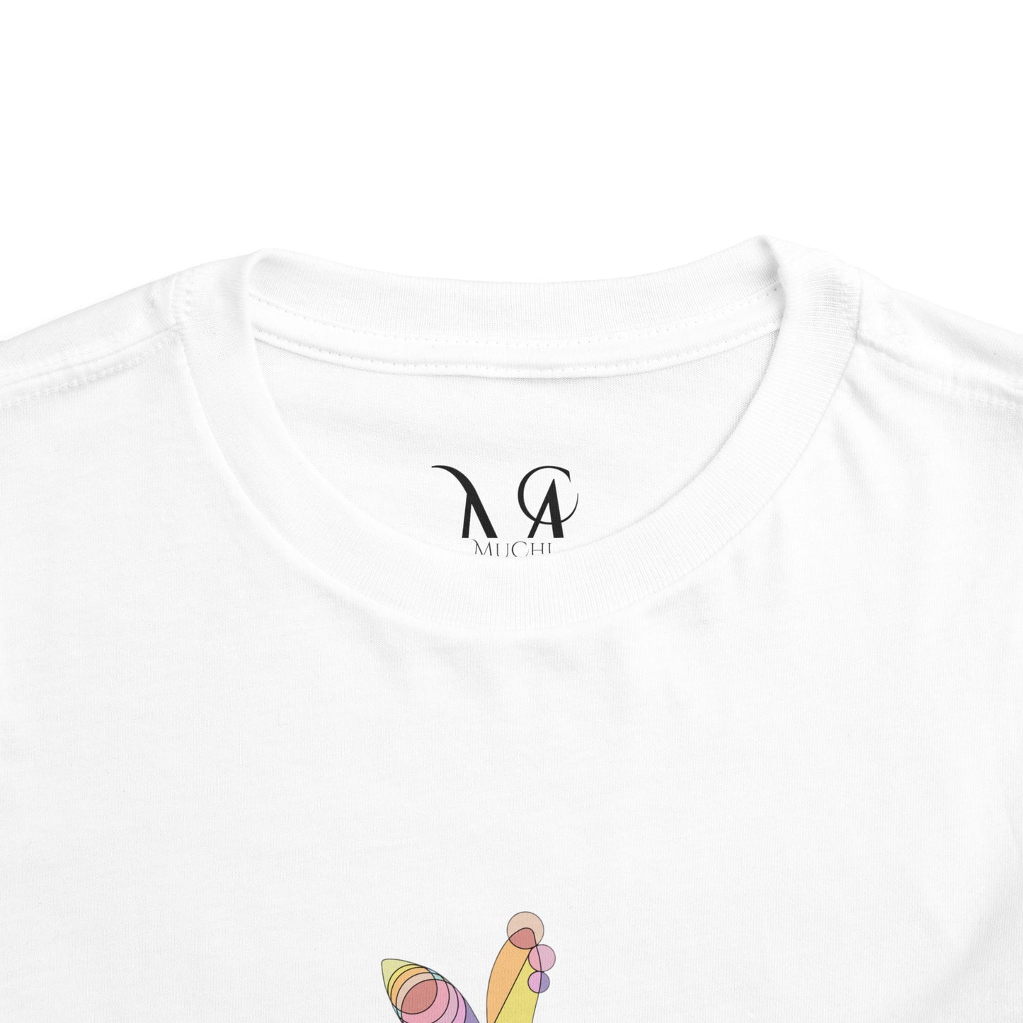 Toddler Unisex Geometric Bunny Tee - Pastel Wonder Edition