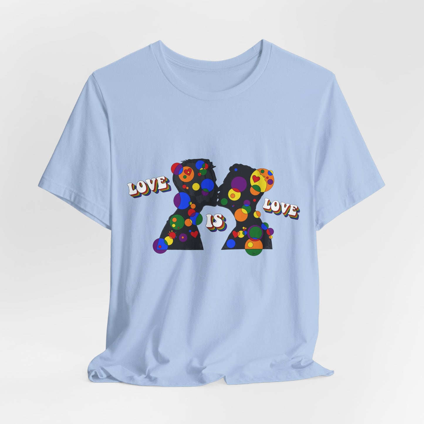 Men’s Geometric Pride Tee - Love is Love Edition