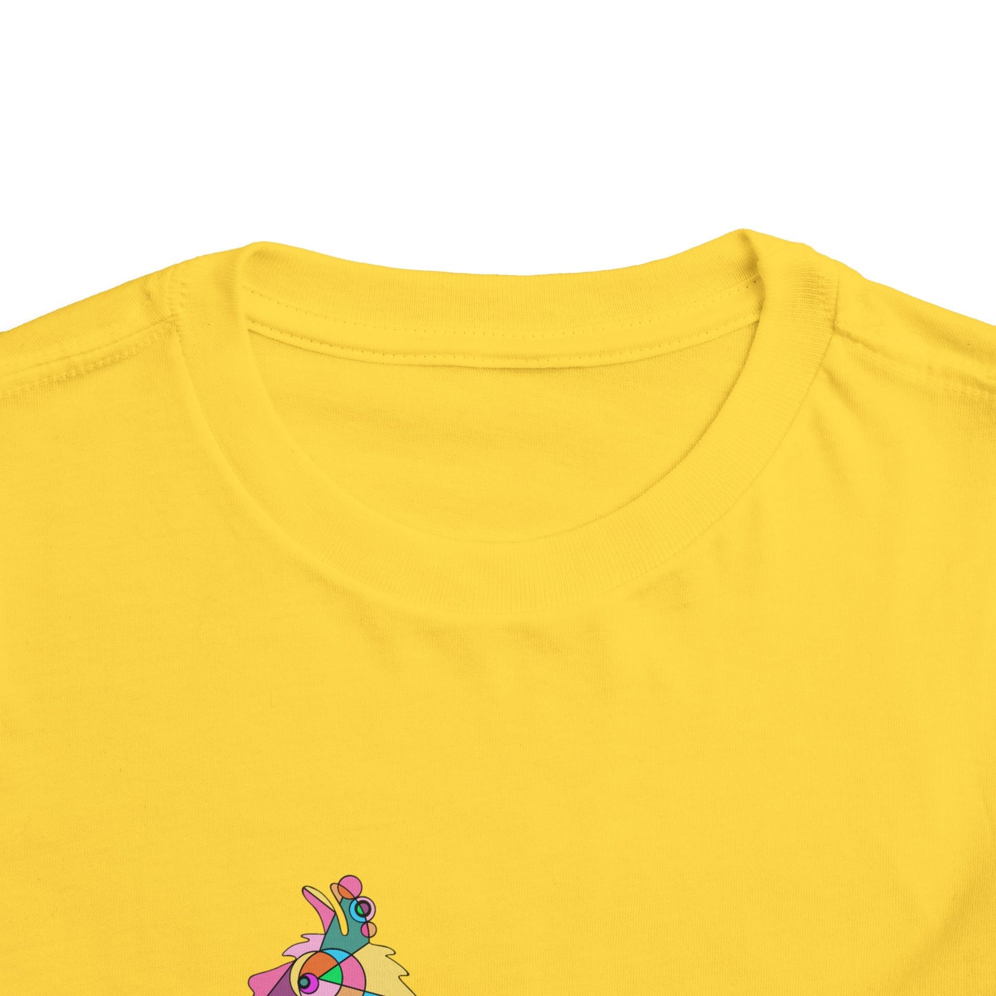 Toddler Unisex Geometric Llama Tee - Andean Joy Edition