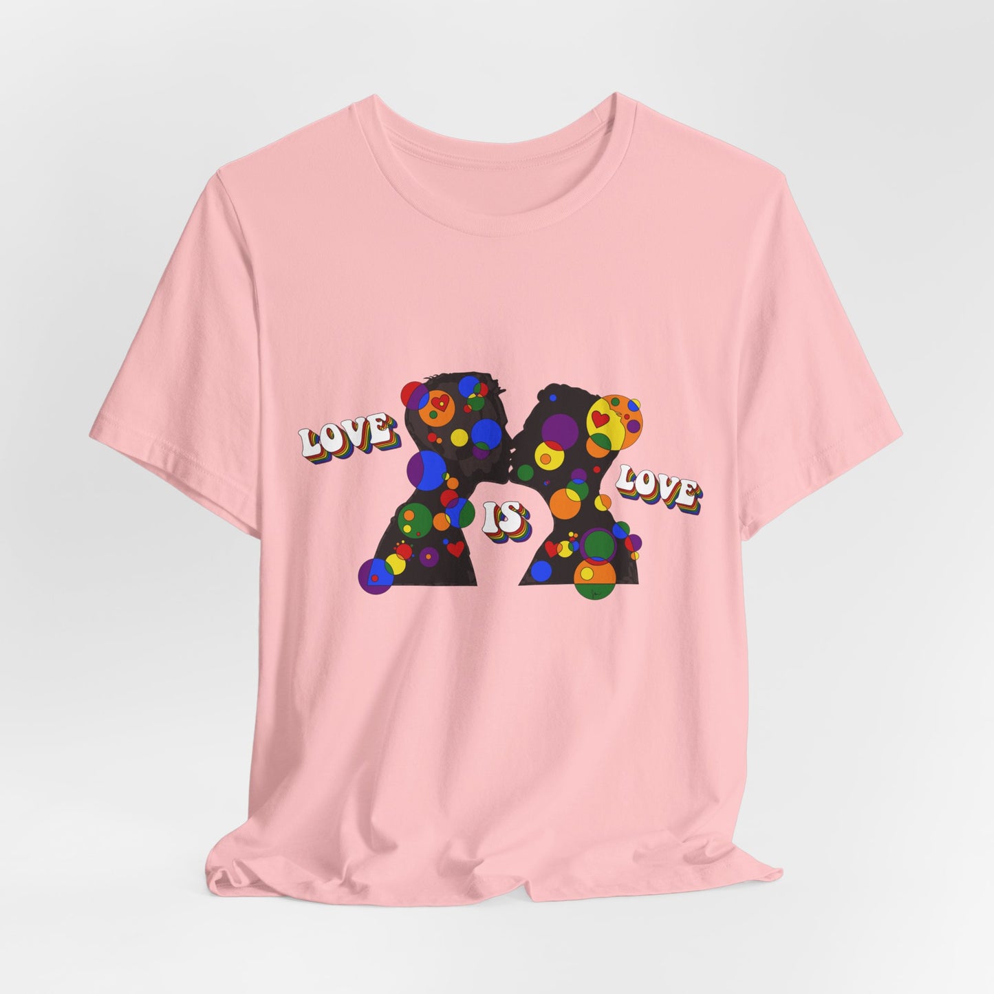 Men’s Geometric Pride Tee - Love is Love Edition