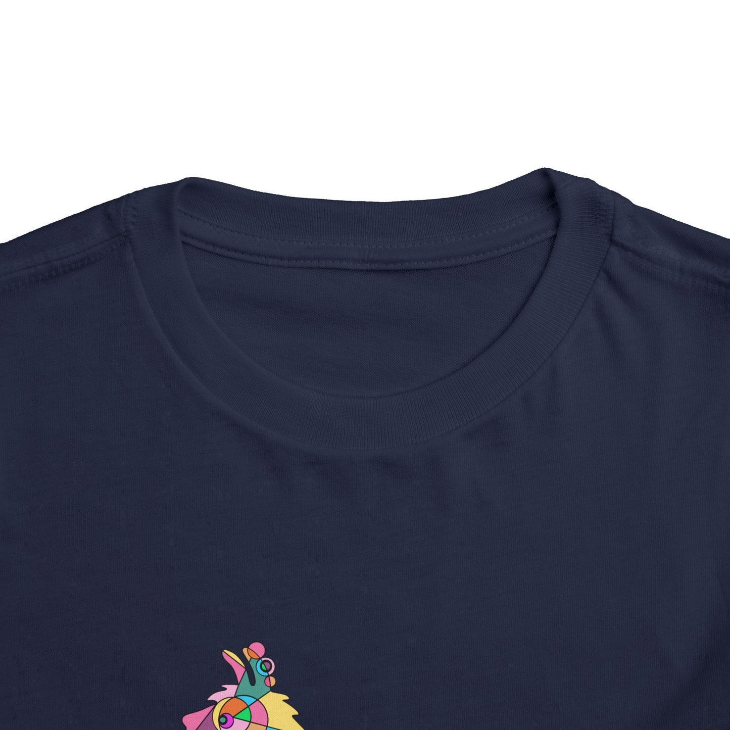 Toddler Unisex Geometric Llama Tee - Andean Joy Edition