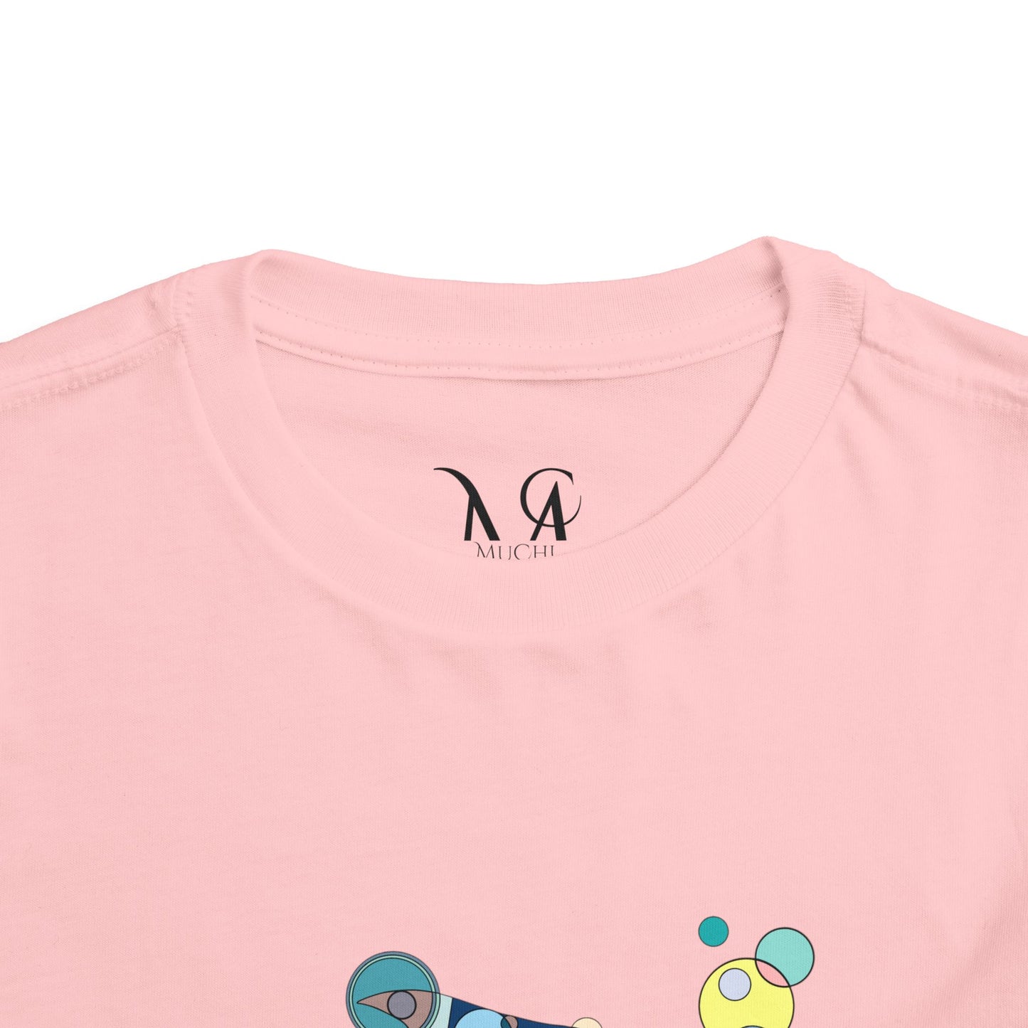 Toddler Unisex Geometric Dolphin Tee - Oceanic Wonder Edition