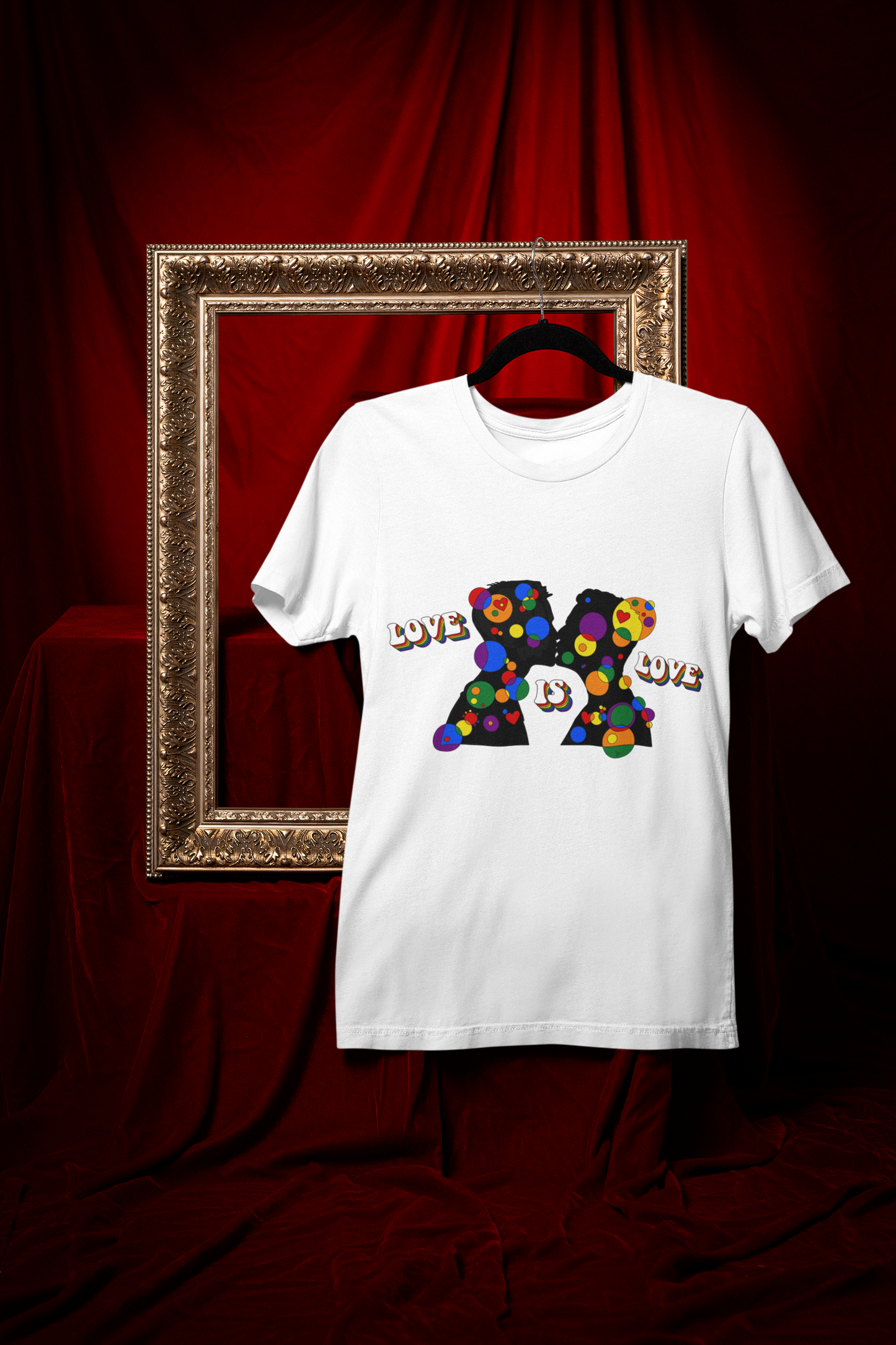 Men’s Geometric Pride Tee - Love is Love Edition
